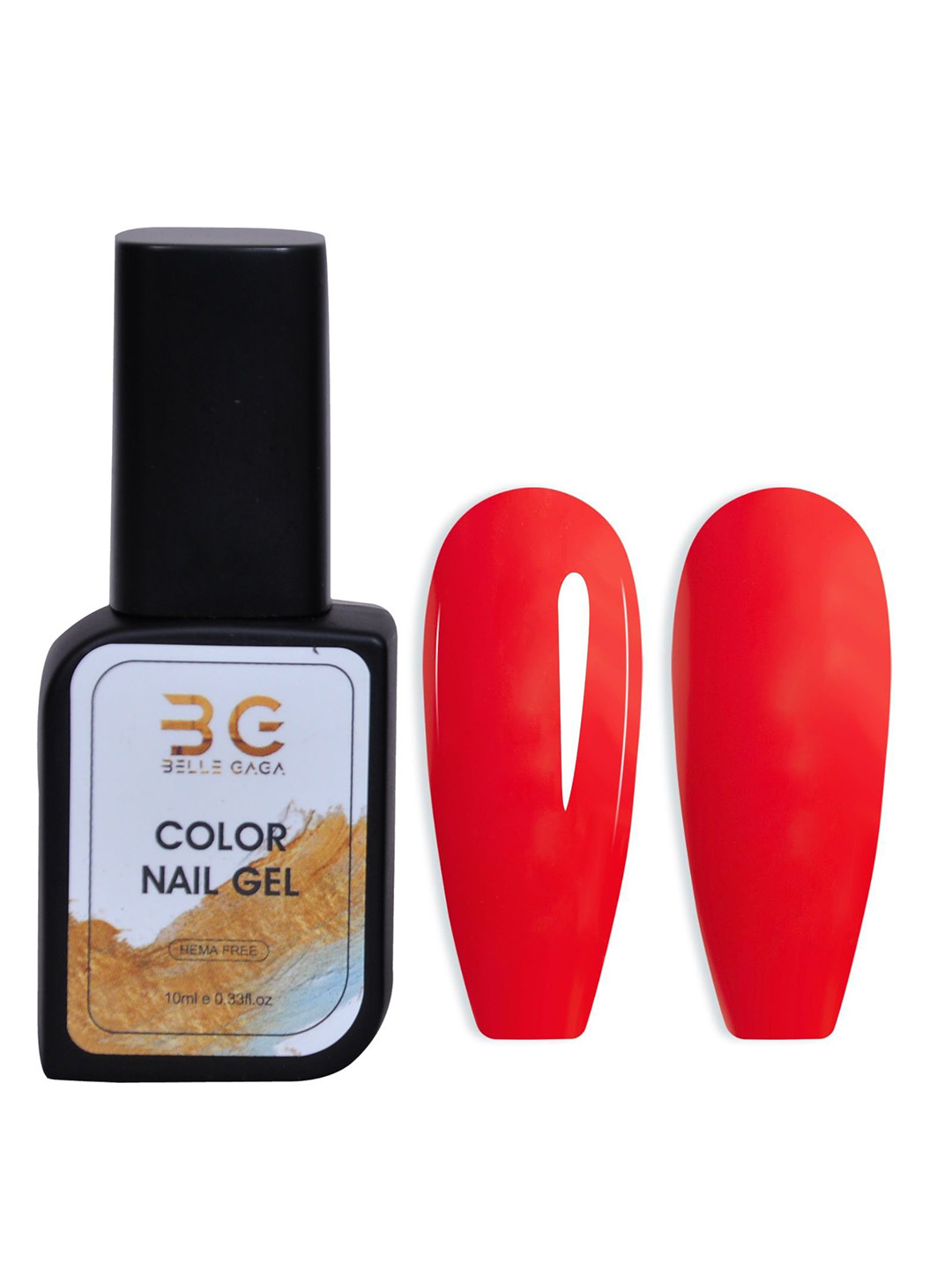 BELLE GAGA Hema Free High Gloss Soak Off UV Gel Nail Polish - 10 ml - Shade - BG 9108