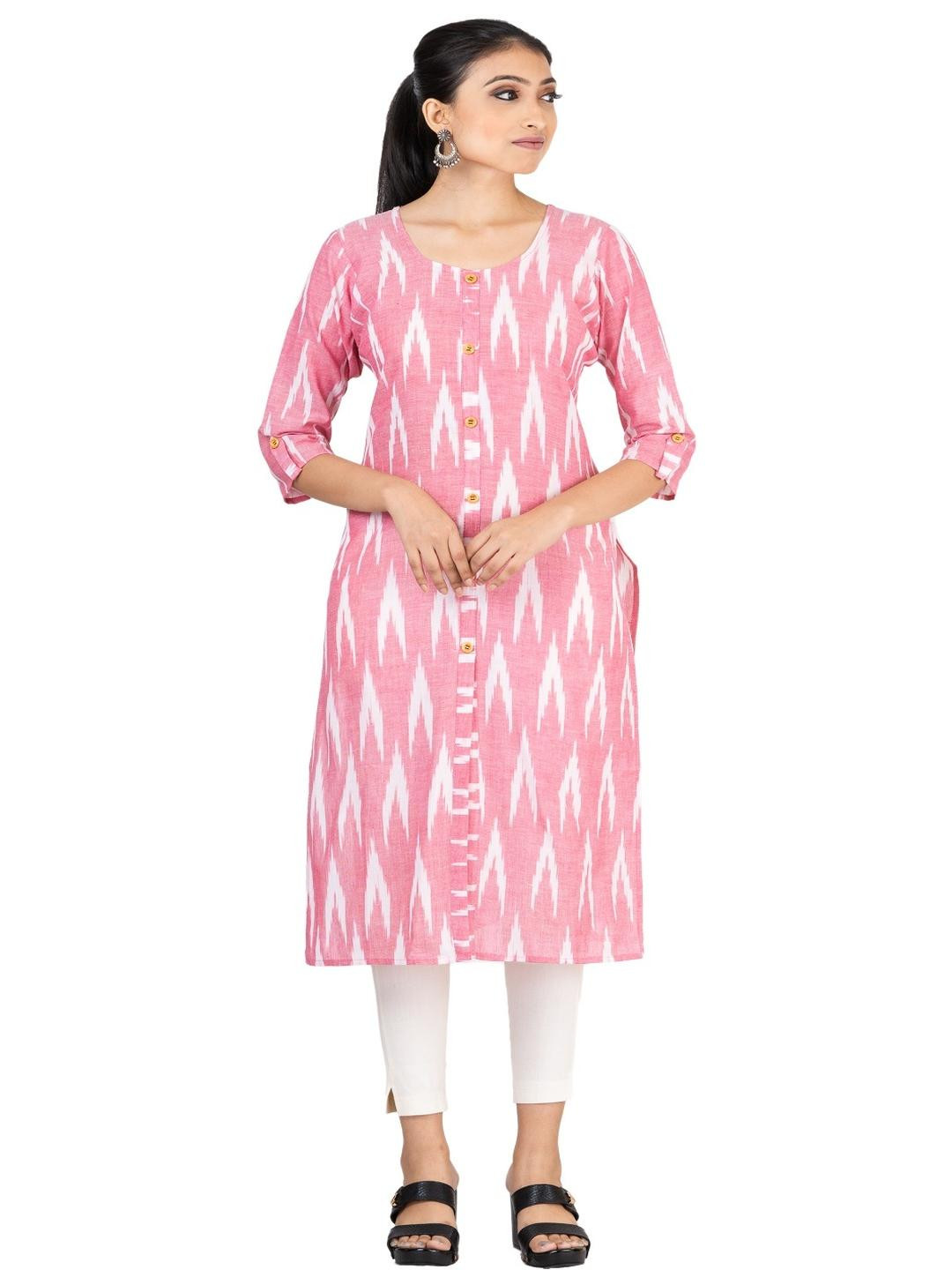 GMH Women Cotton Blend Kurtis