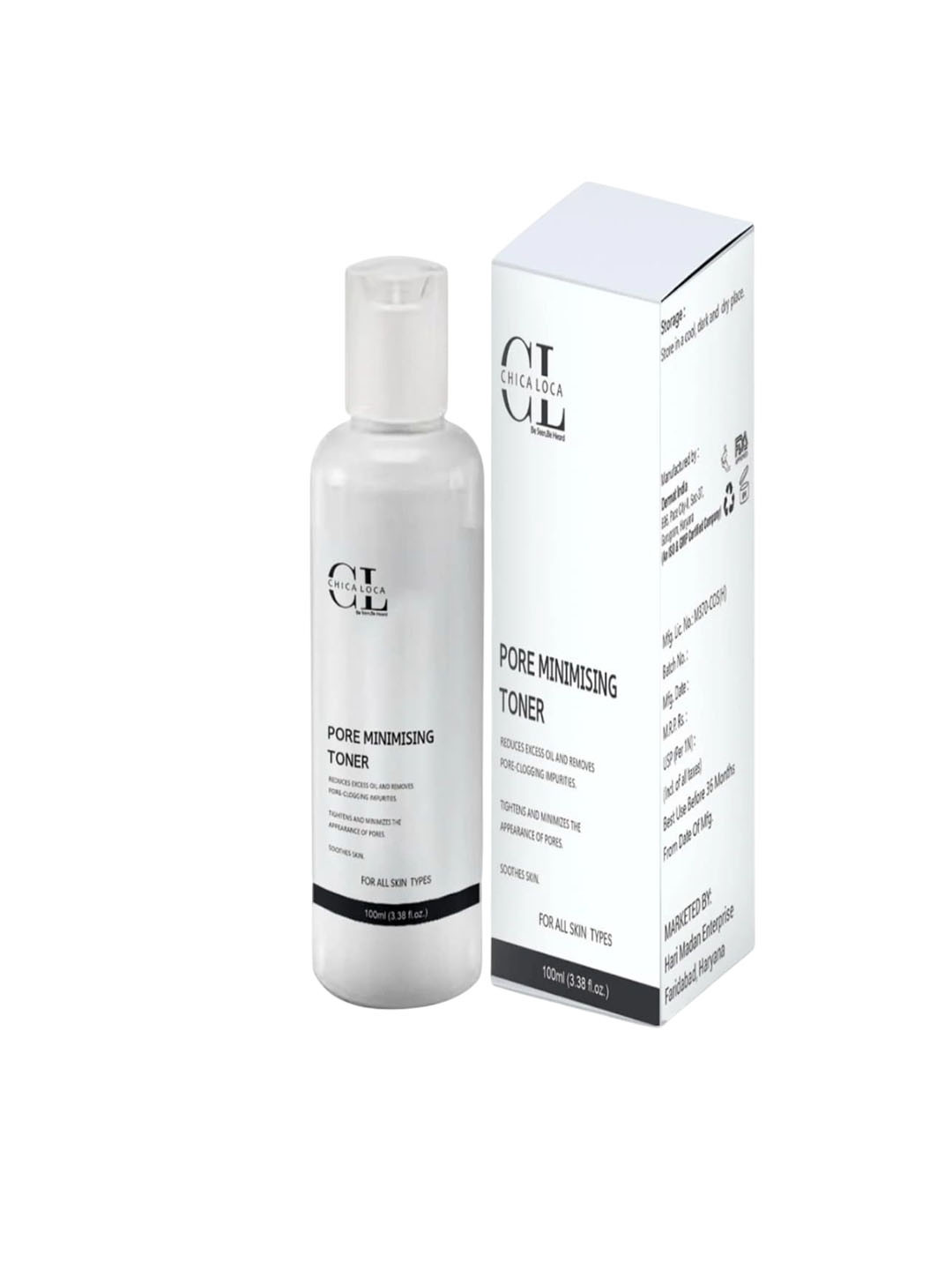 Chica loca Pore Minimizing Toner With Niacinamide - 100 ml