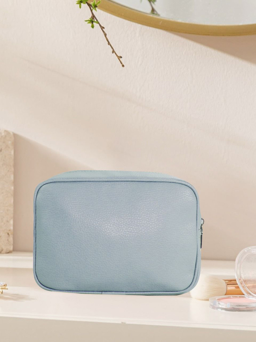 CIMONI Textured Waterproof Cosmetic Pouch