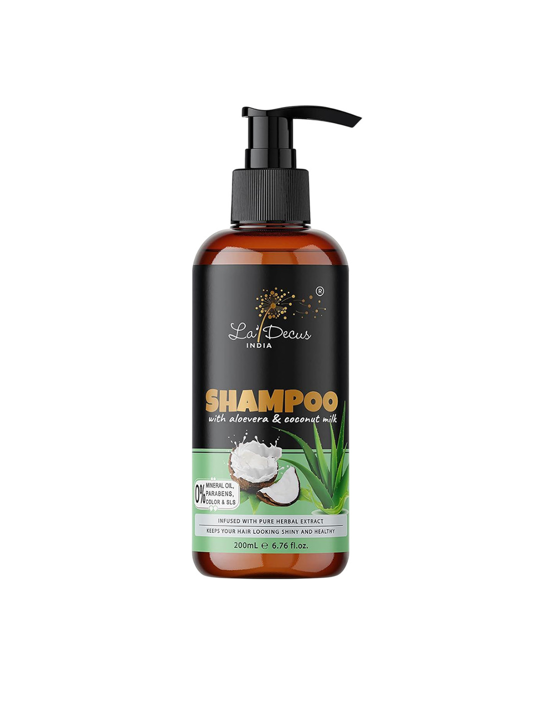La'Decus Aloe Vera & Coconut Milk Shampoo- 200 ml