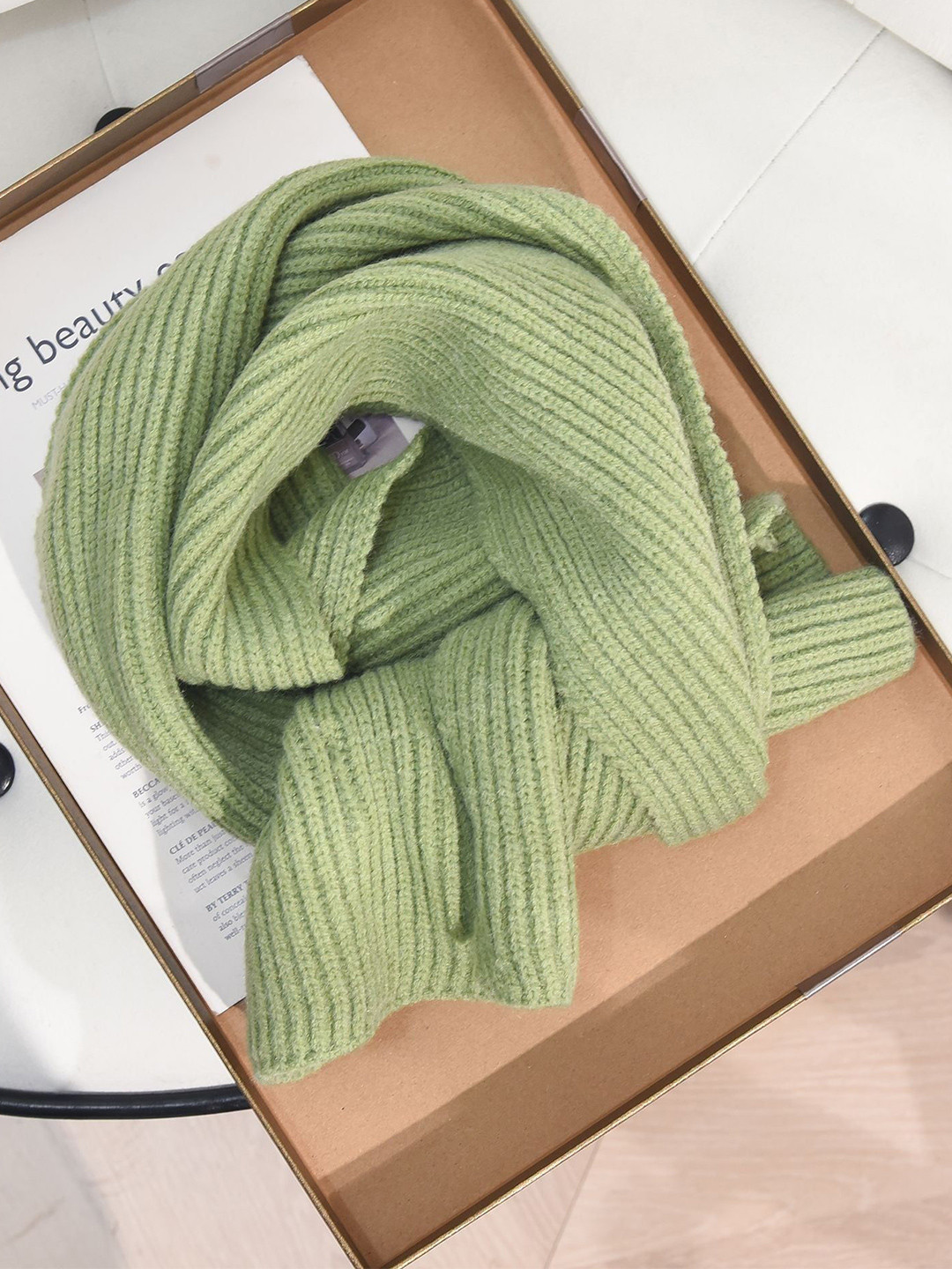 QUECY Textured Woollen Stole