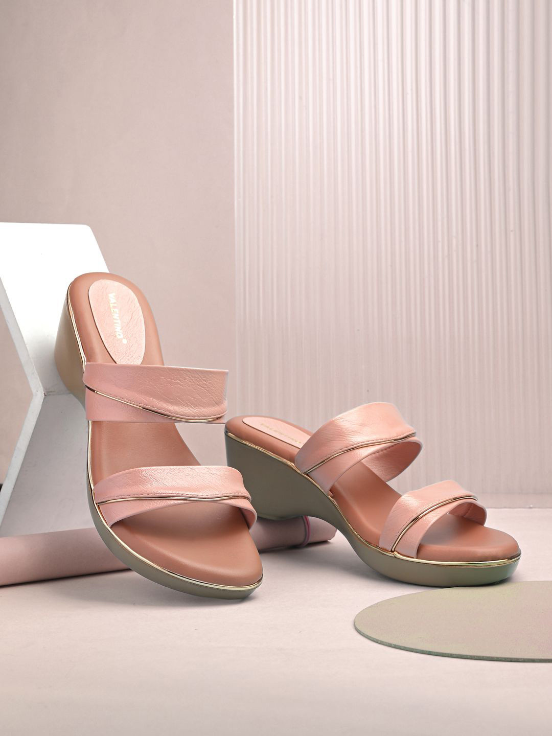 Valentino Women Lightweight & Trendy Wedge Heels Sandals