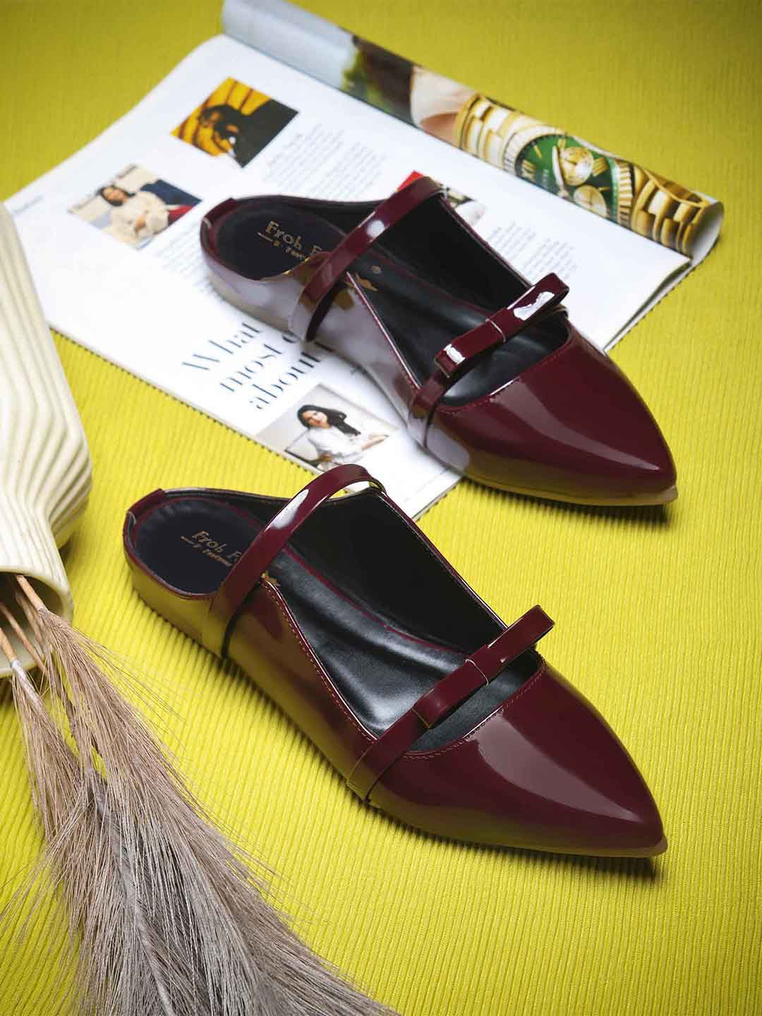 Froh Feet Women Mary Janes with Bows