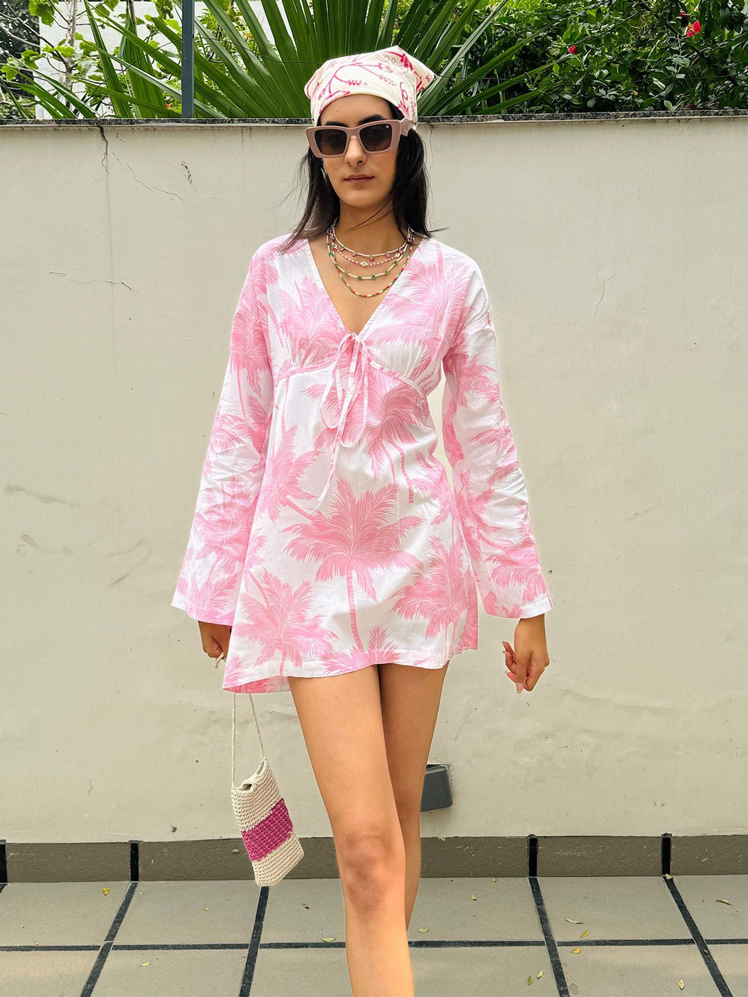 Raeth Apparels Women Floral Print Cotton A-Line Dress