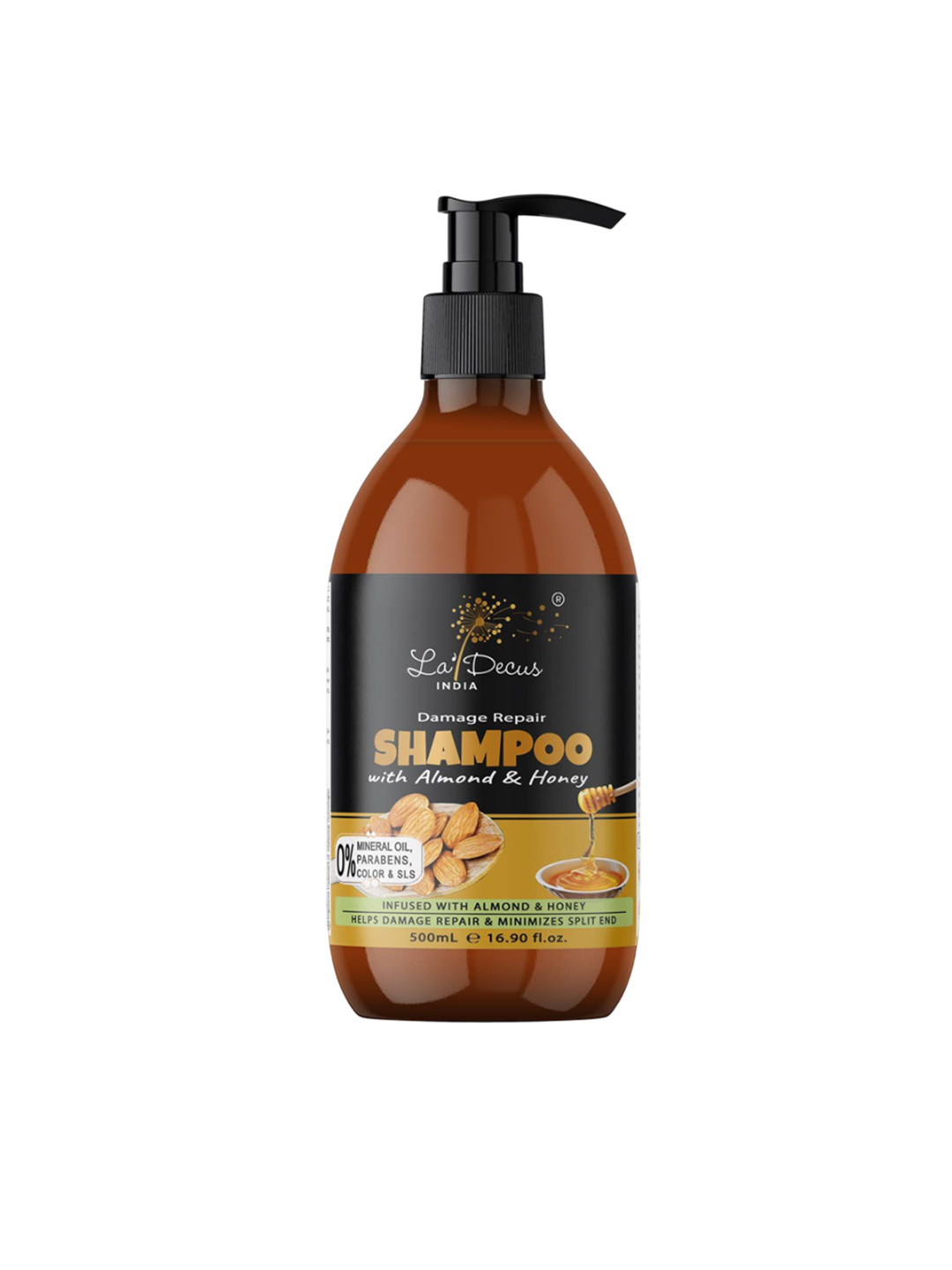 La'Decus Damage Repair Shampoo With Almond & Honey - 200 ml