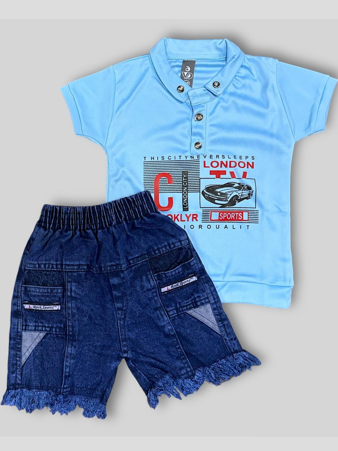 MAHI CREATION Boys Multi Clothing Set