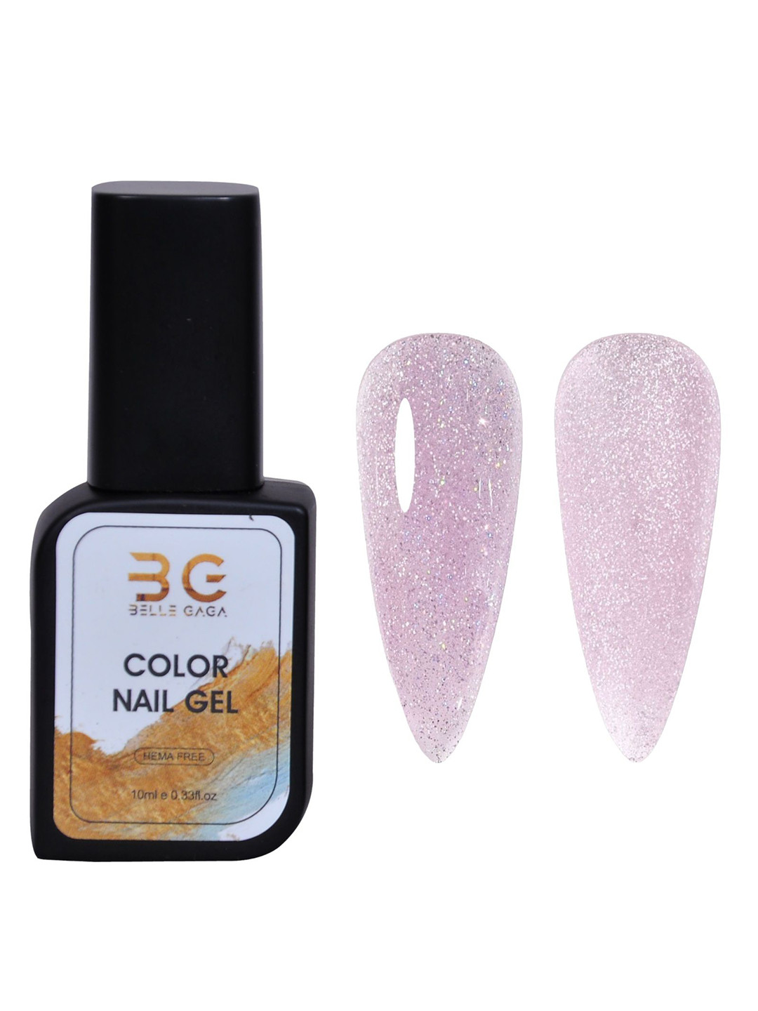 BELLE GAGA Hema Free High Gloss Soak Off UV Gel Nail Polish - 10 ml -  Shade - BG 401
