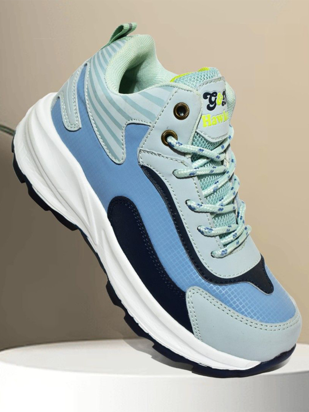 G&D Hawker Kids Mesh Lace-Ups Running Shoes