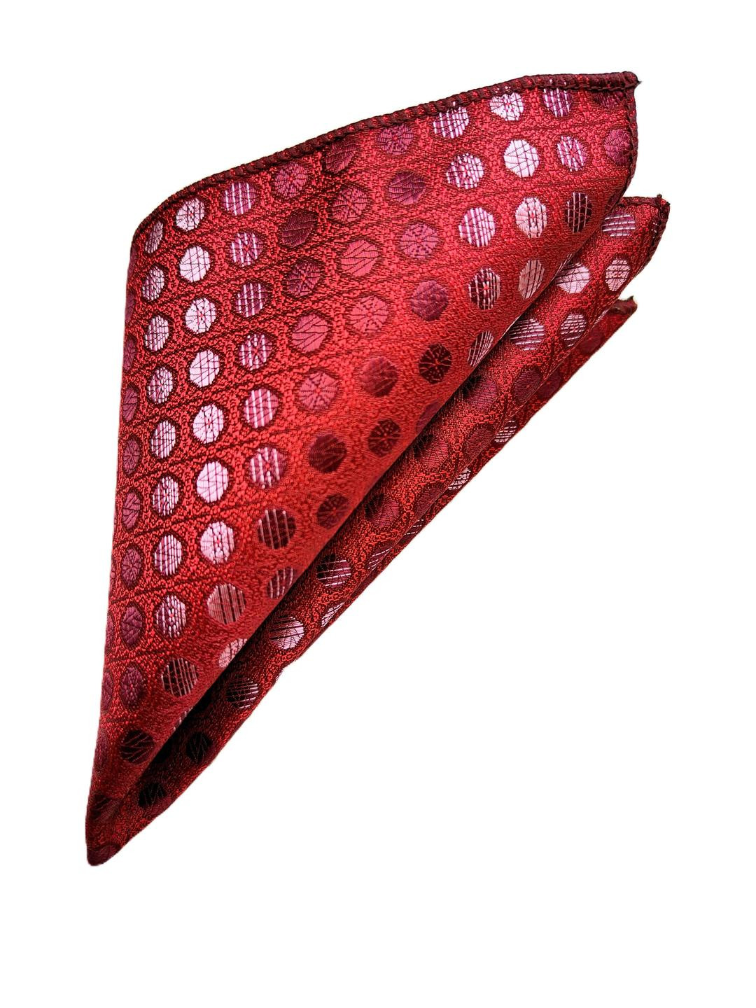 VOICI Printed Polka Dots Pocket Square Coat Hanky