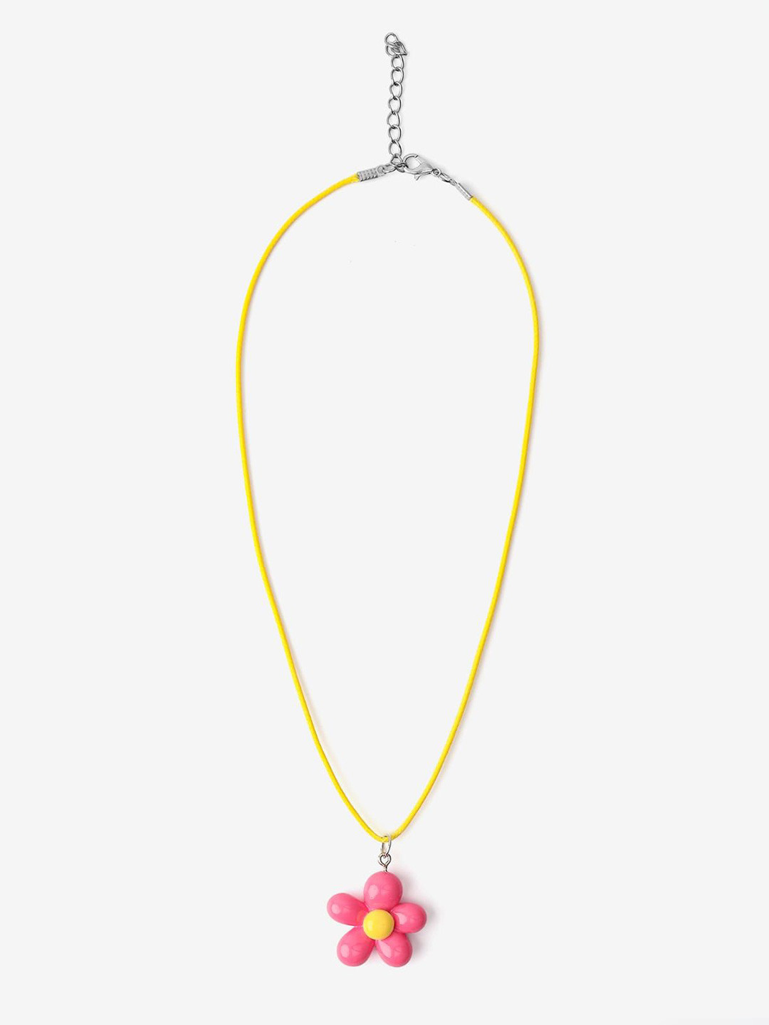 Beau Design Flower Design Pendant With Chain