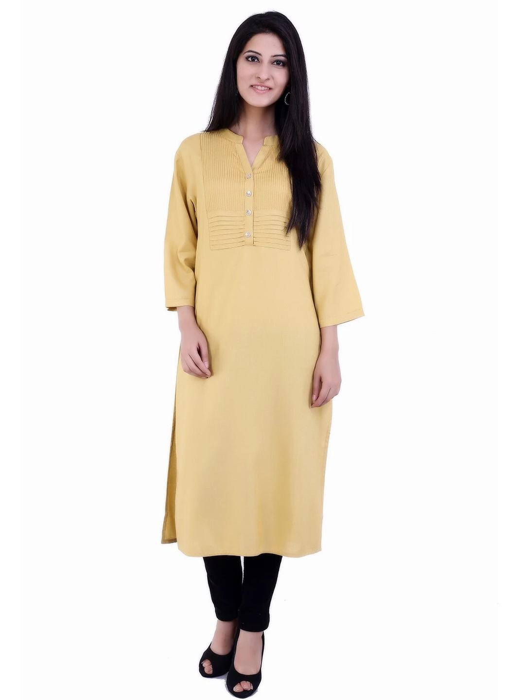 Inara Robes Women Green Kurtas