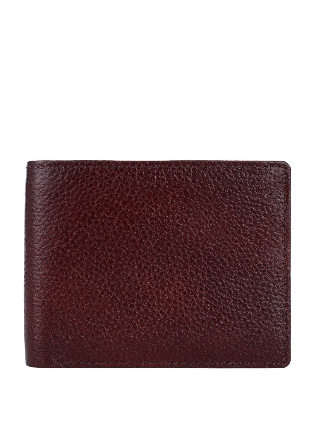 CRUSSET Men Leather Two Fold Wallet