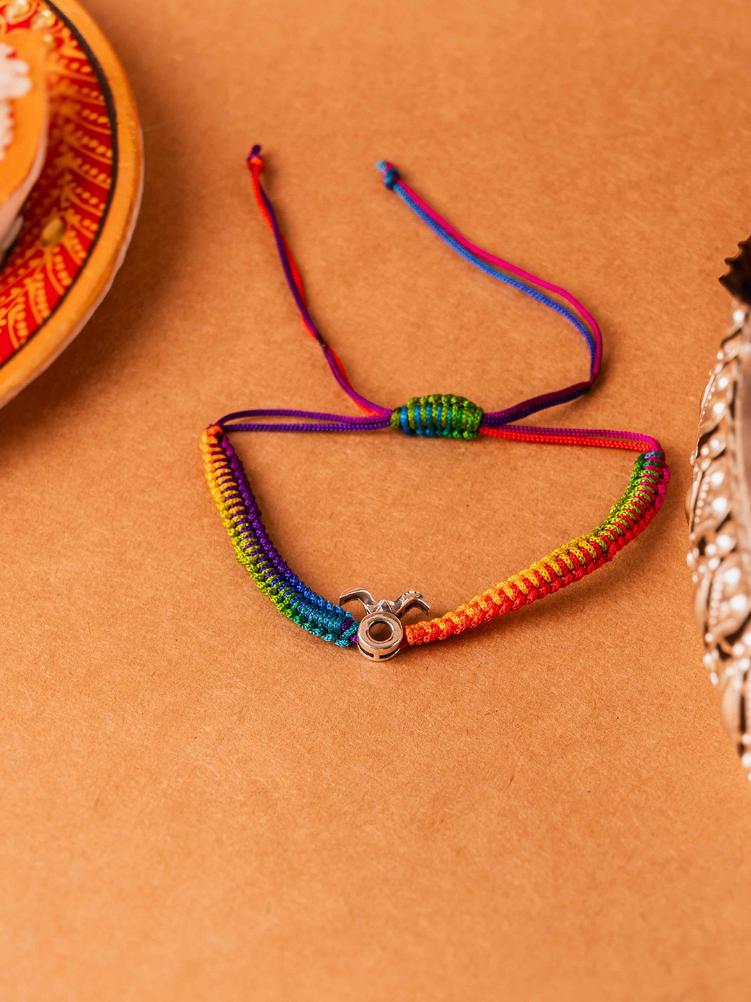 Kicky And Perky 925 Sterling Silver Taurus Wraparound Rakhi