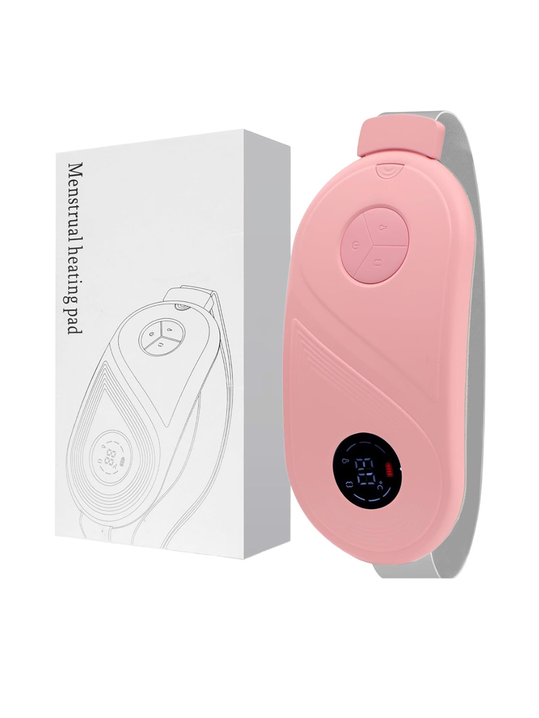 WBC WorldBeautyCare Menstrual Heating Pad- Pink