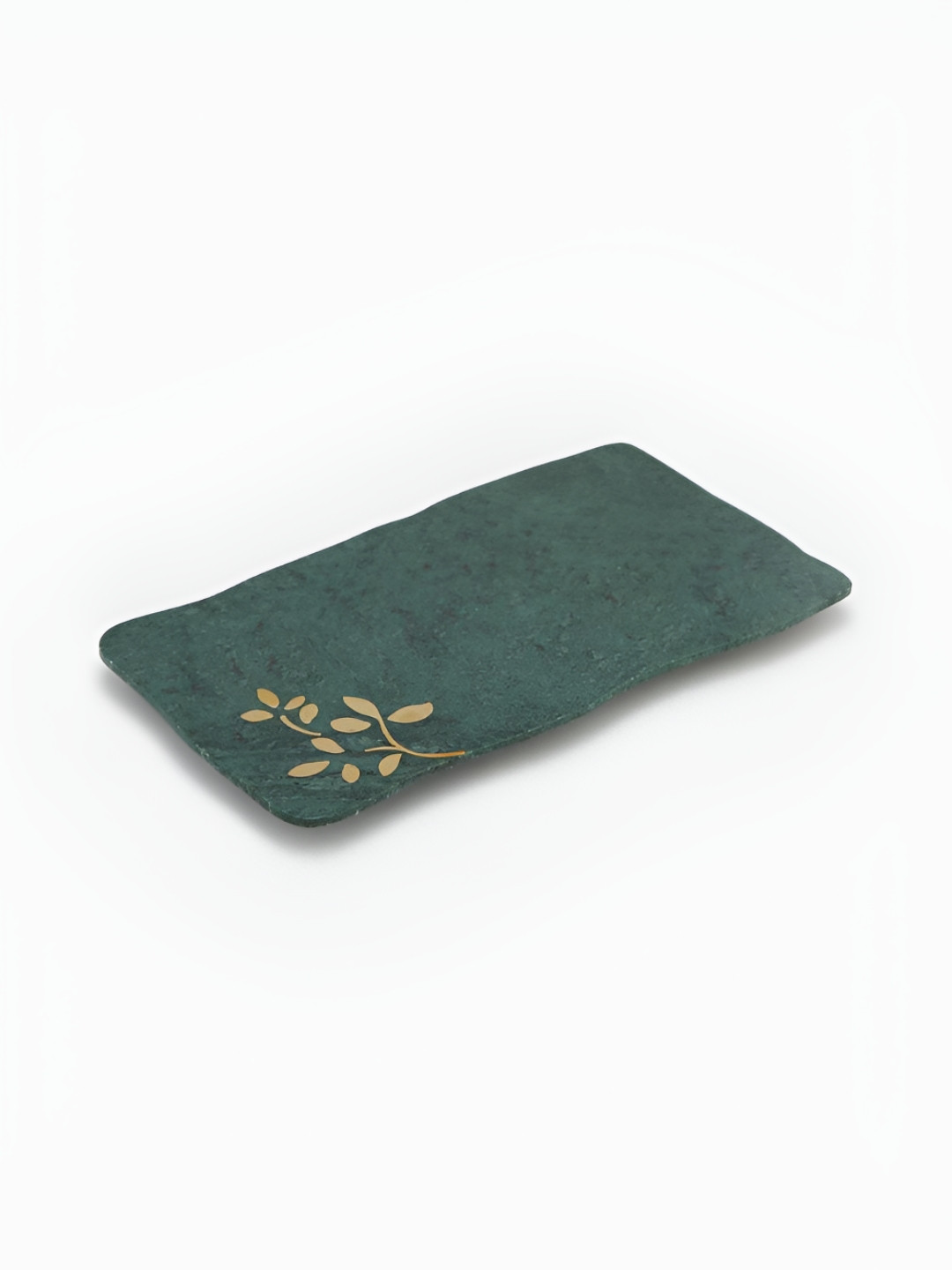 Fabindia Anura Green Stoneware Food Platter