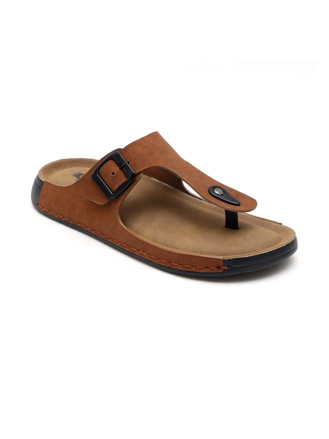 Kelsey Men Open Toe Comfort Sandals With Buckle Detail