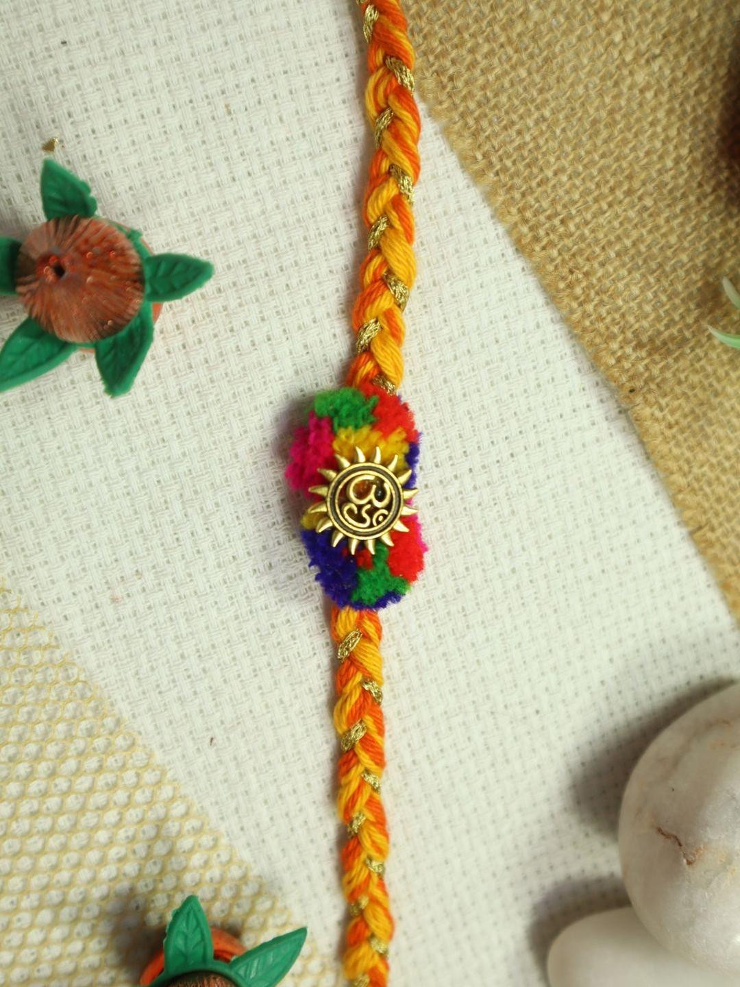 Kamule Shubom Thread Rakhi
