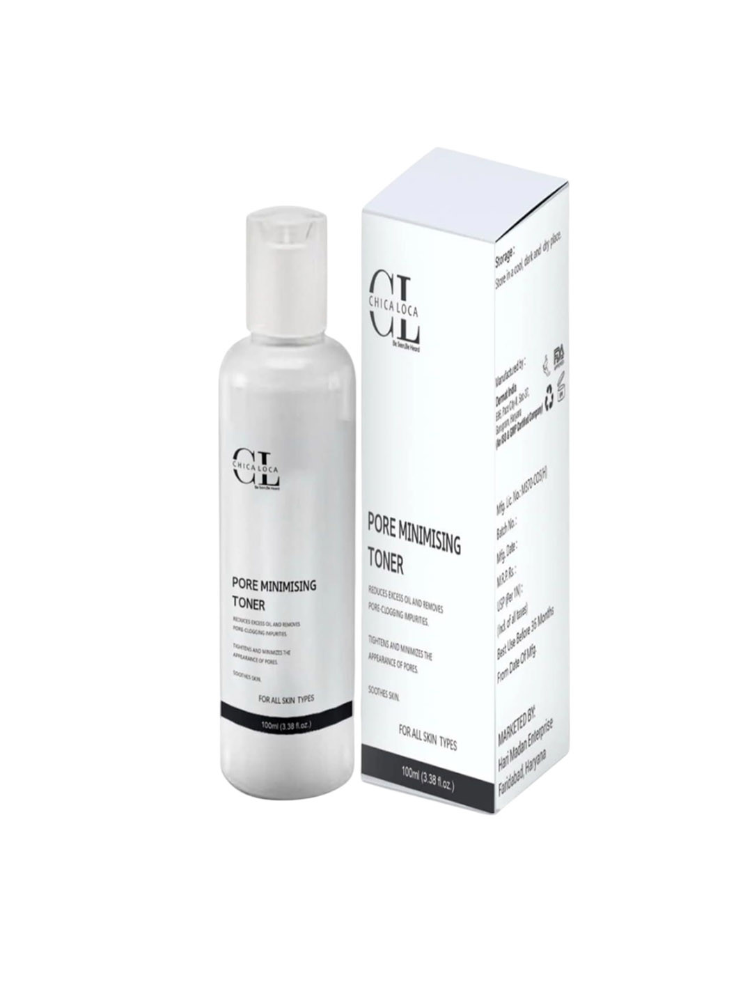 Chica loca Pore Minimizing Toner With Niacinamide - 100 ml