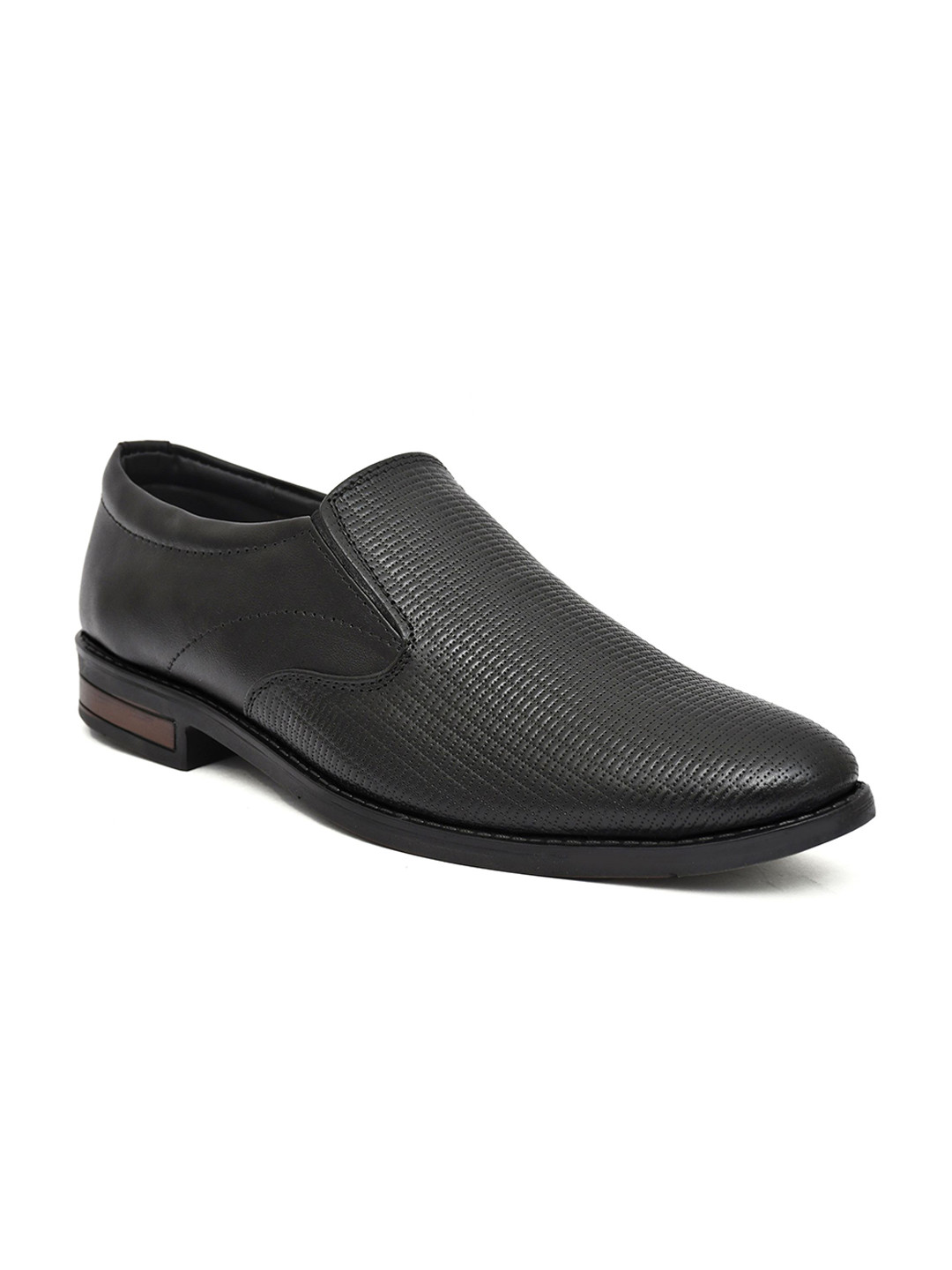 BENTO YOUNG  Men Leather Formal Slip-Ons