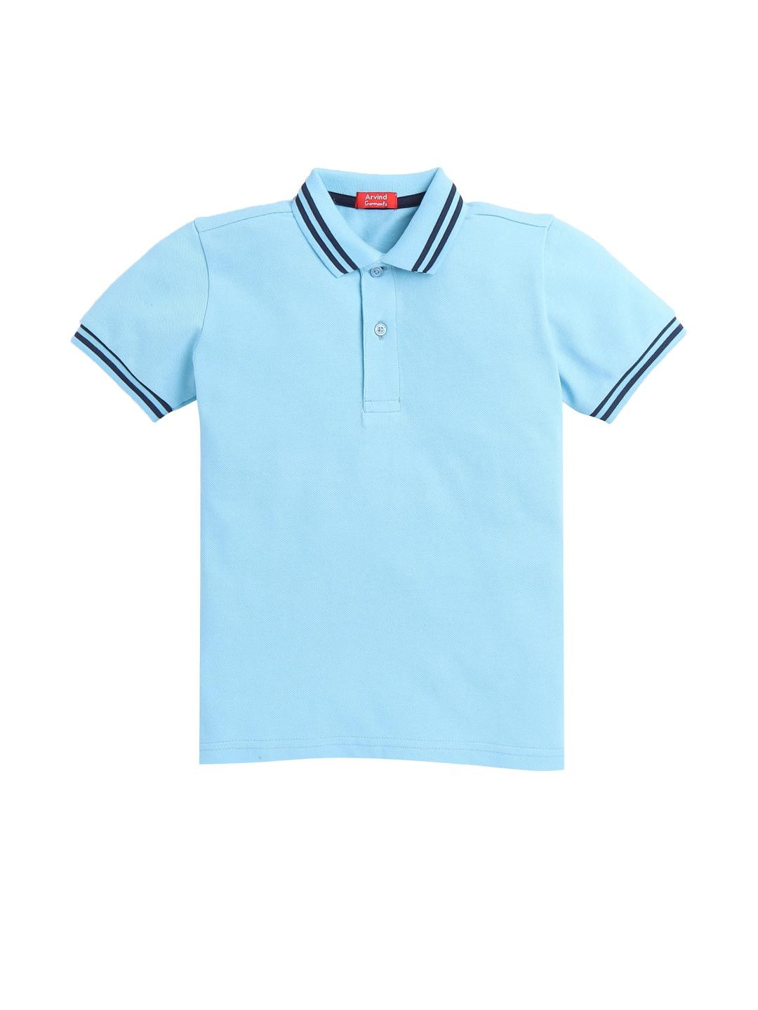 Arvind Garments Boys Polo Collar T-shirt