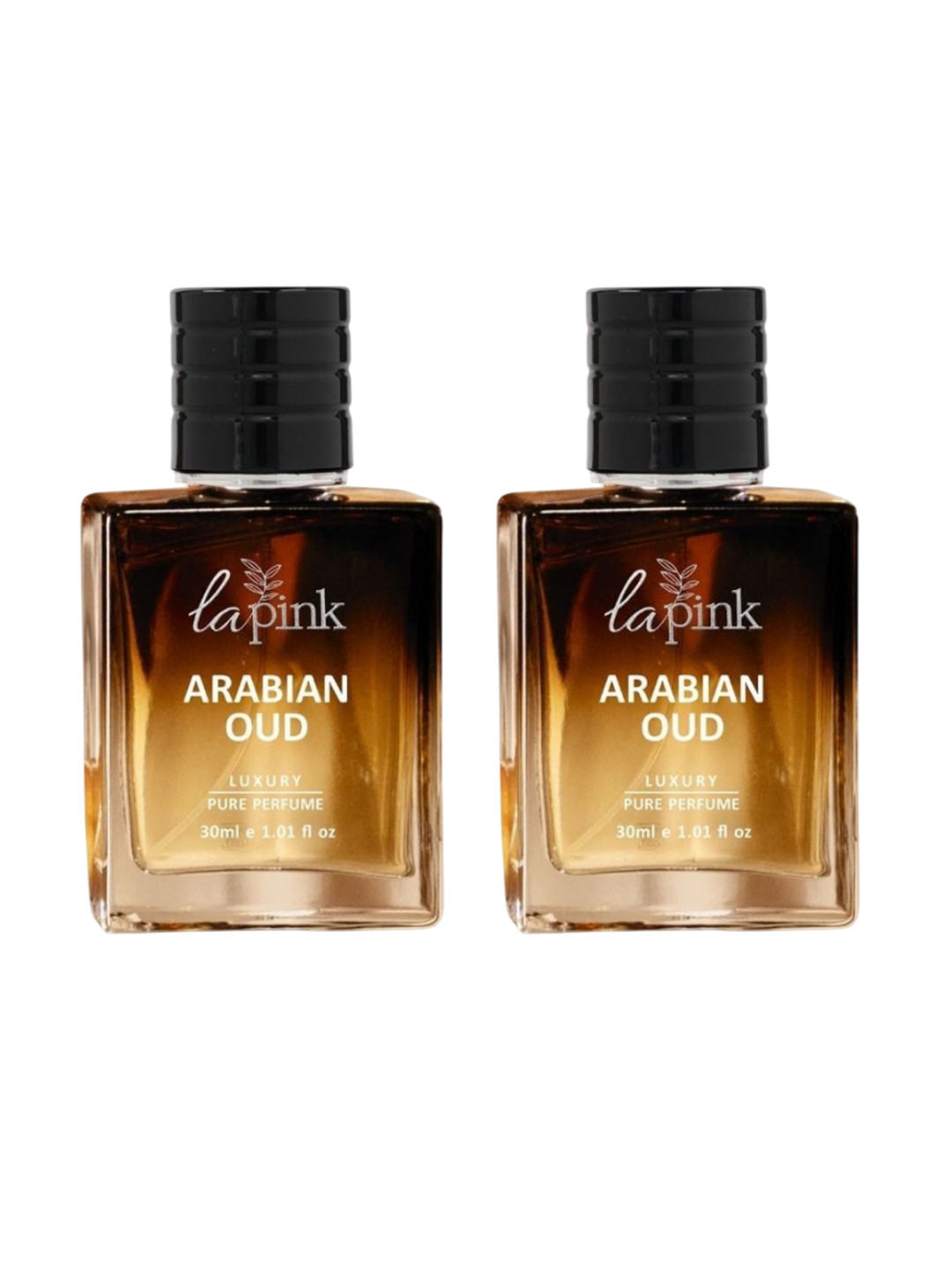 La Pink Men Set Of 2 Arabian Oud Long Lasting Perfume - 30 ml Each