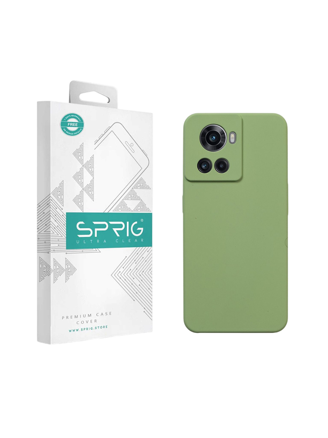 SPRIG OnePlus 10R Liquid Silicone Back Cover