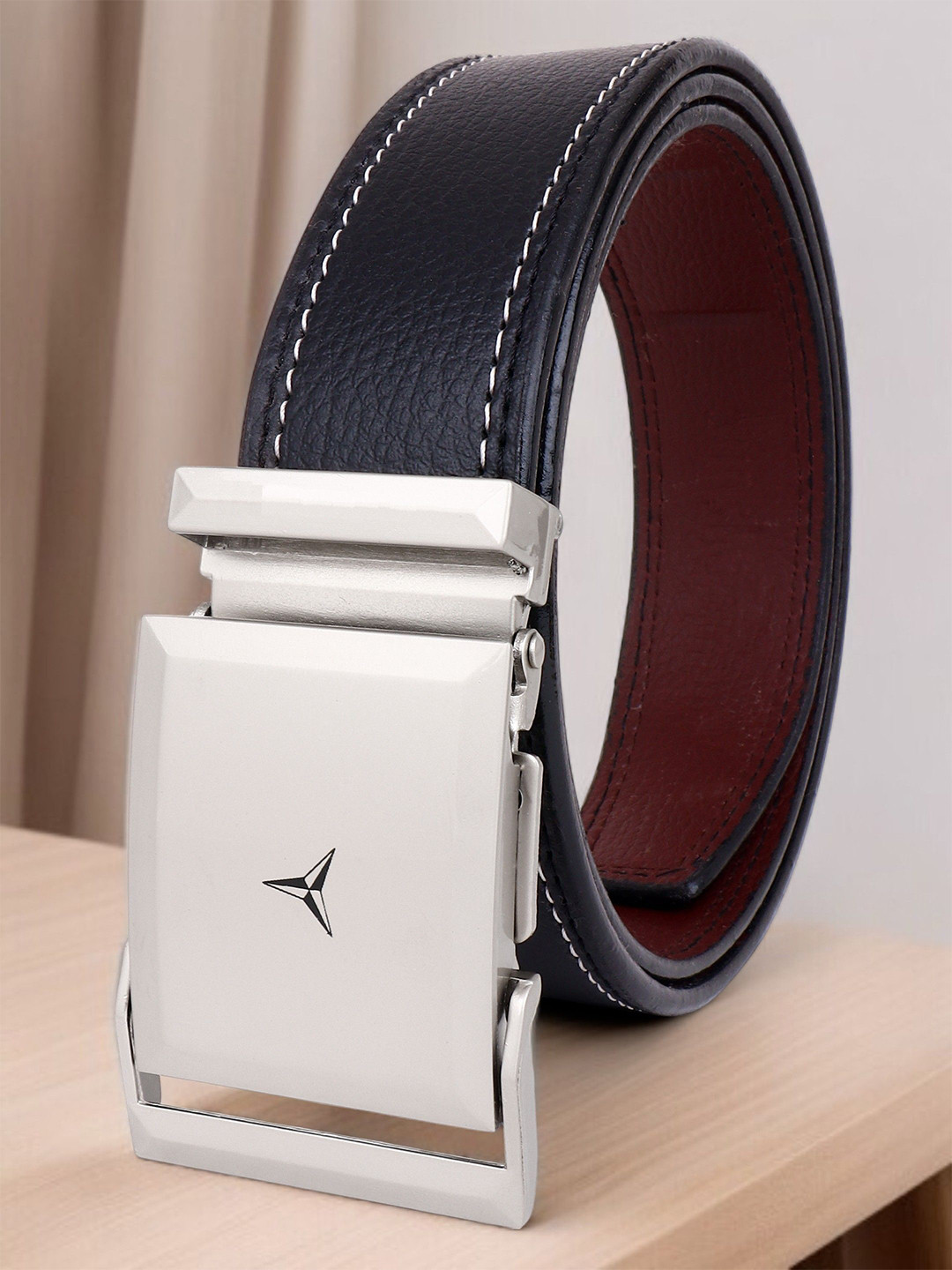 Provogue Men Textured Formal Belt
