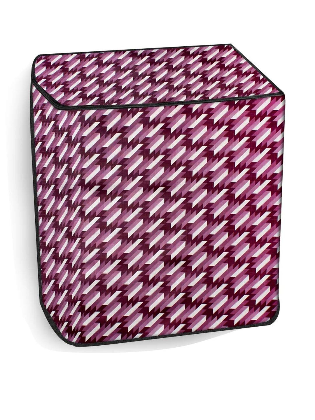 The Furnishing Tree Violet PVC Washing Machine Covers
