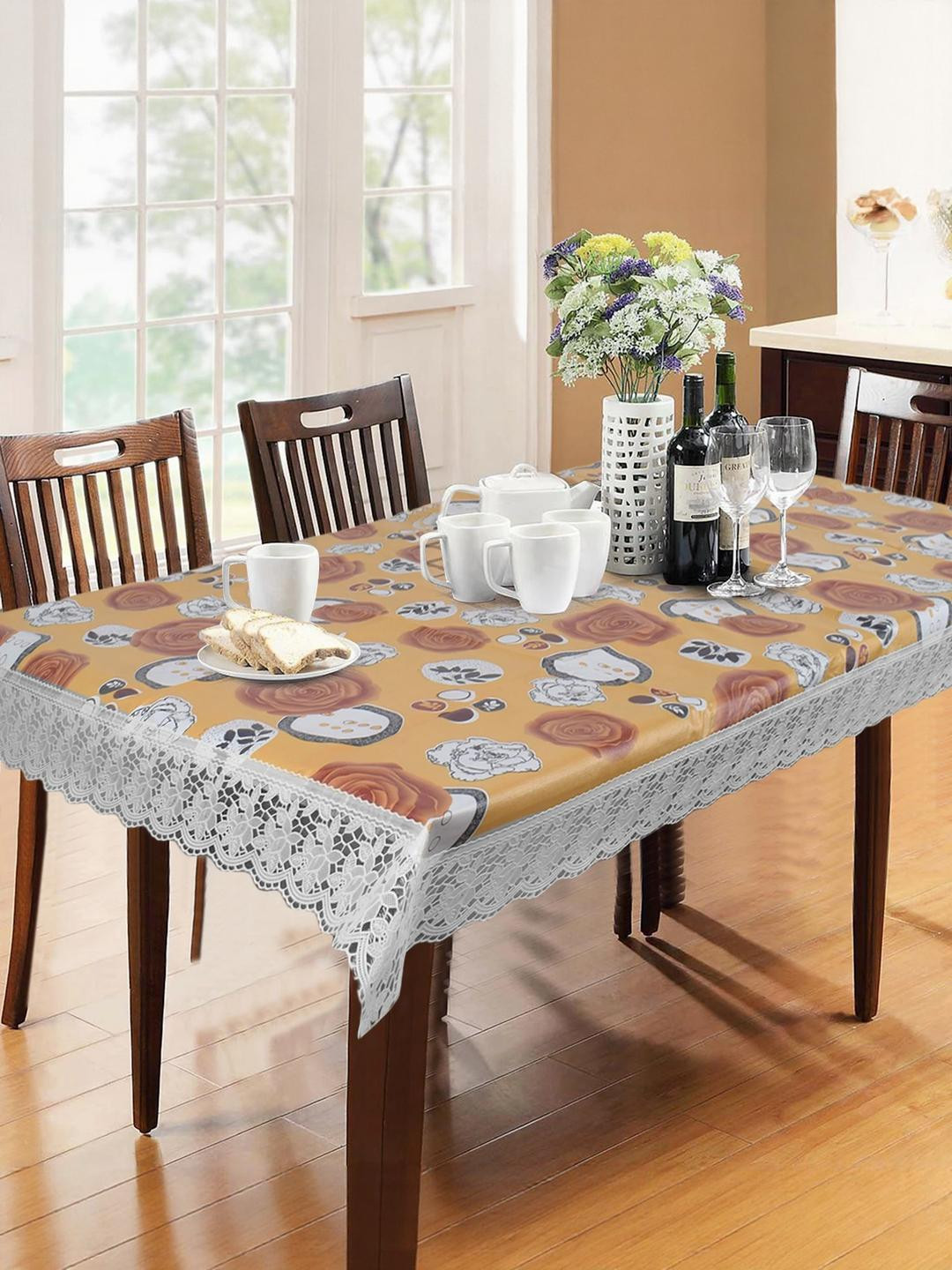 STYLZI Floral Print Rectangular Table Cover