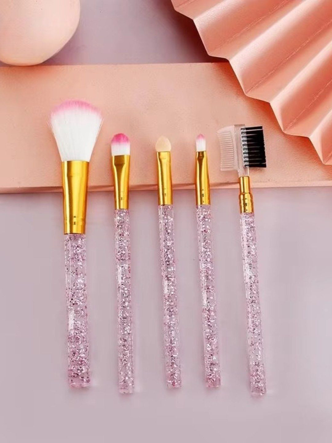 KOLORUP BEAUTY Set Of 6 Makeup Brush Set With Pocket Mirror