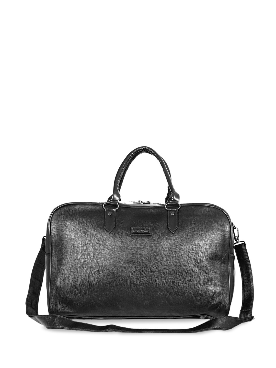 Kenneth Cole Unisex Textured Duffel Bag With Detachable Shoulder Strap