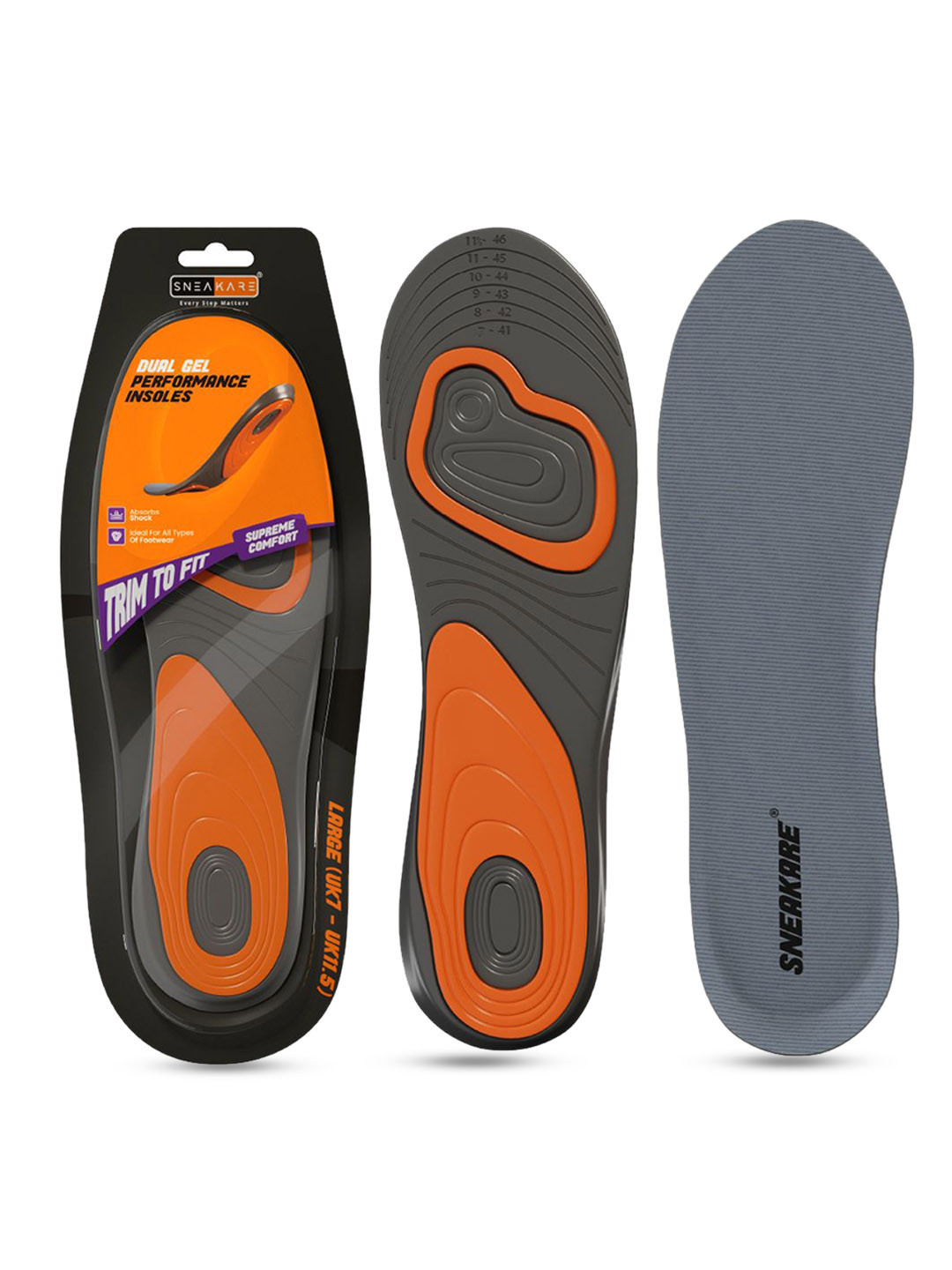 SNEAKARE Shoe Insole Large