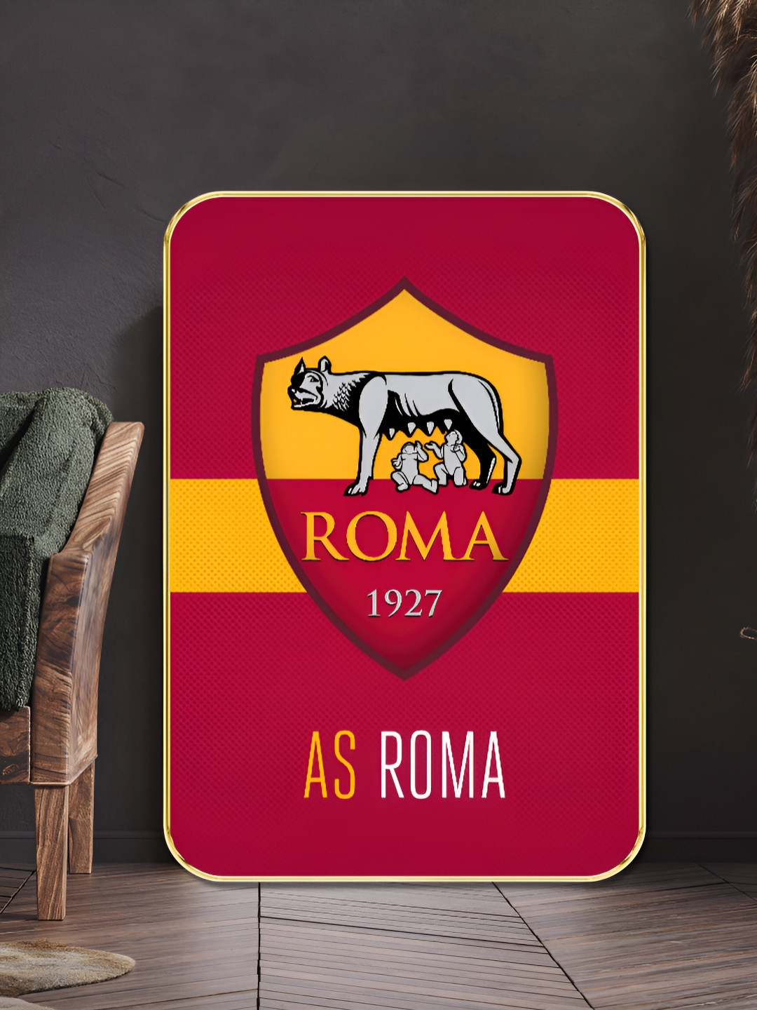 Livin'luxe Magenta & Yellow AS Roma Rectangle Wall Art