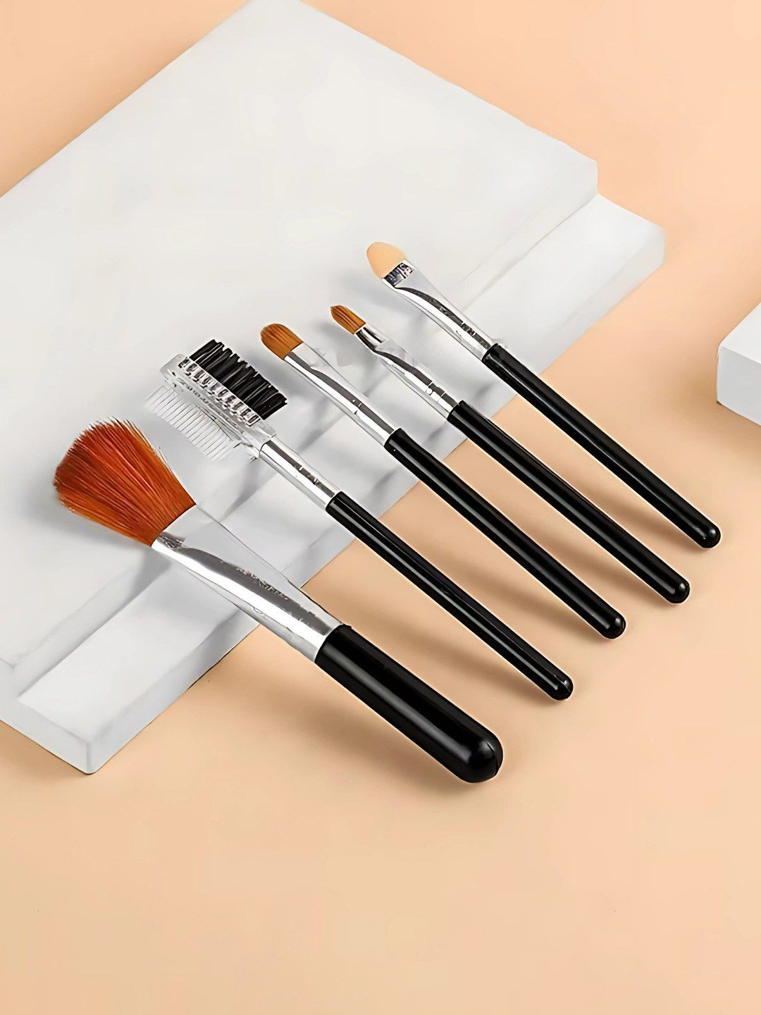 KOLORUP BEAUTY Set Of 6 Makeup Brush Set With Pocket Mirror