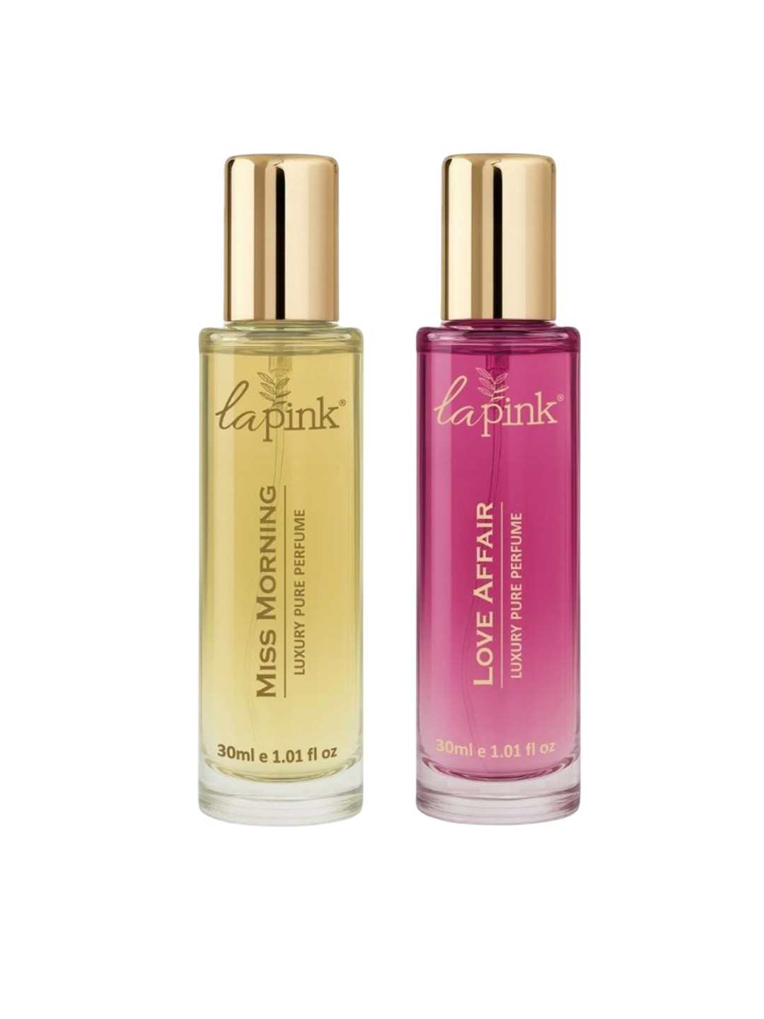 La Pink Women Set Of 2 Tuberose And Love Affair Long Lasting Perfume - 30 ml Each