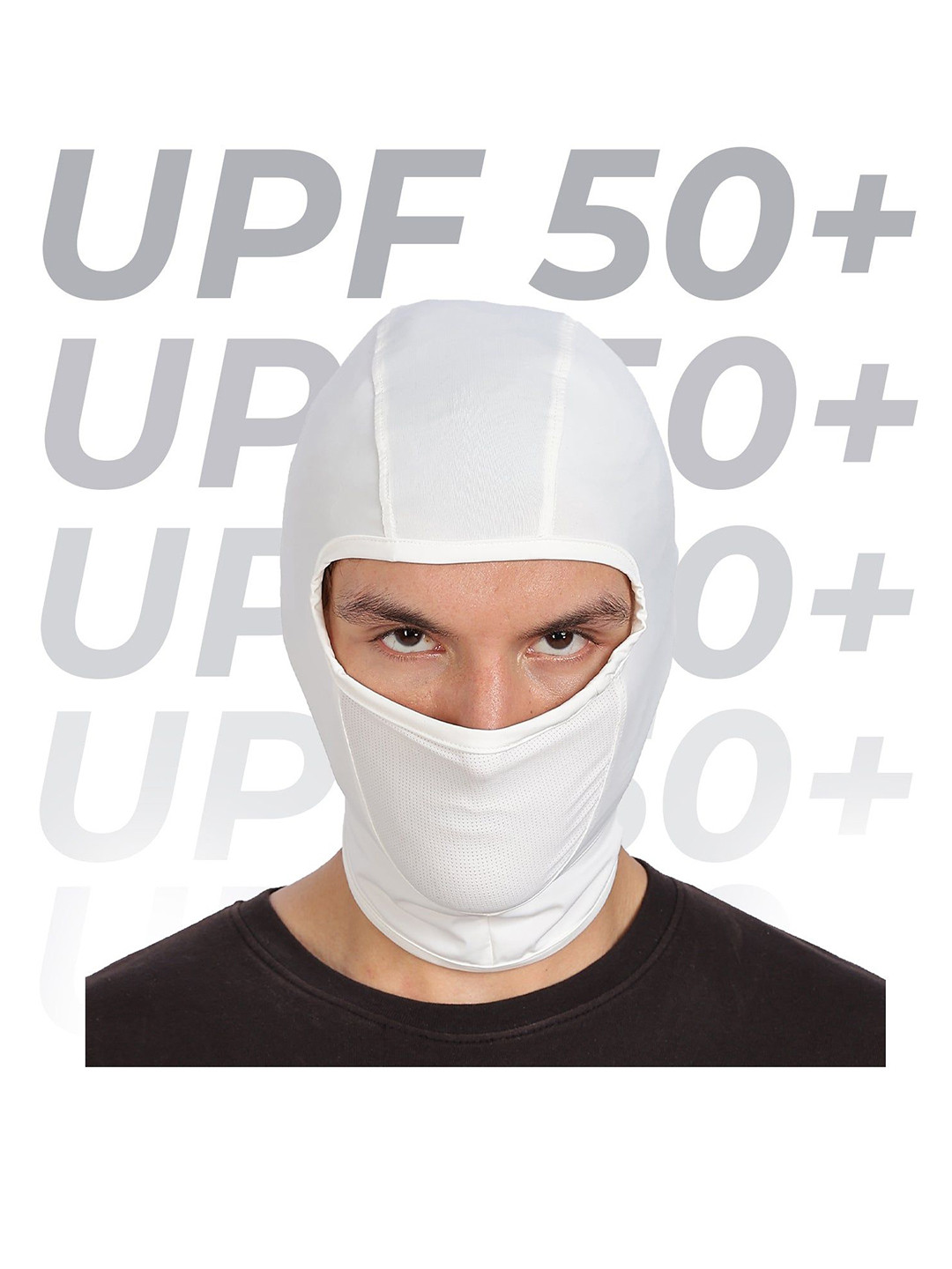 BLUE TYGA Unisex Sunscreen Balaclava Ice Cap