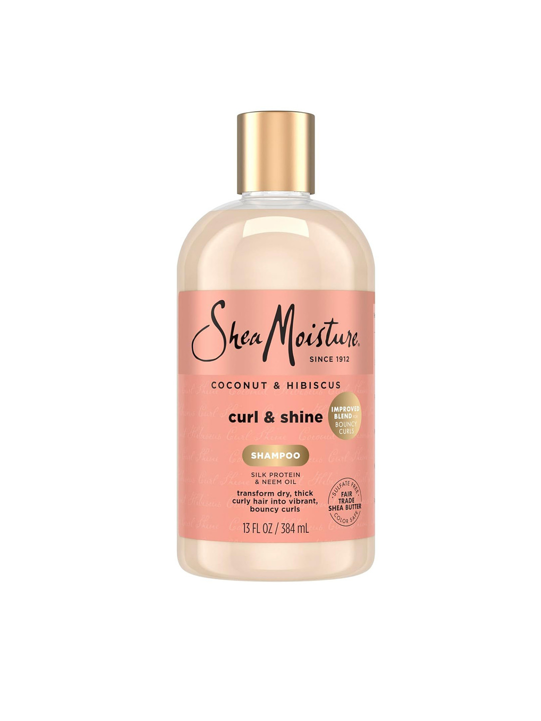 SHEA MOISTURE Curl & Shine Shampoo With Coconut & Neem Oil- 384 ml