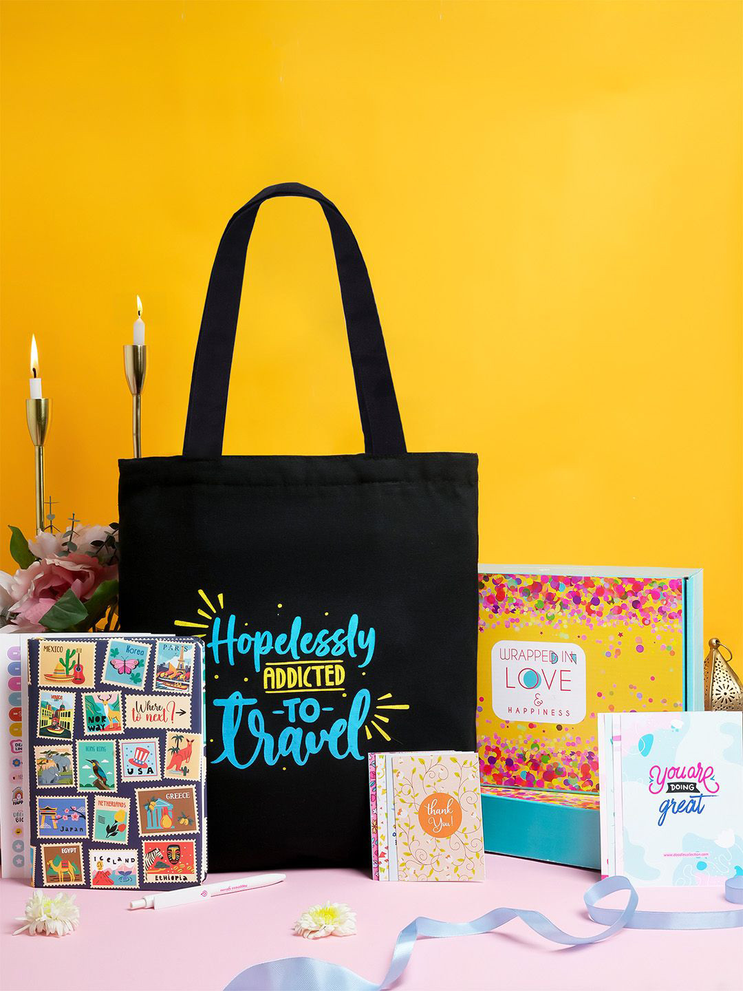 Doodle Set of 6 Desk Mate Stationery Gift Set