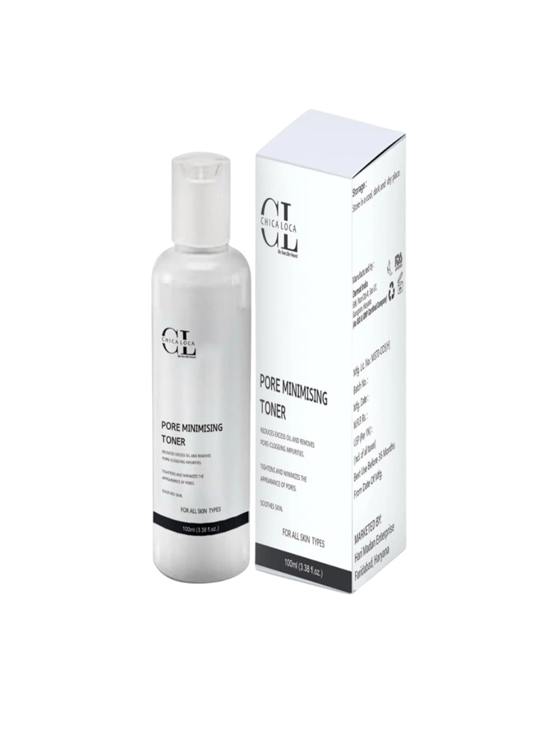 Chica loca Pore Minimizing Toner With Niacinamide - 100 ml