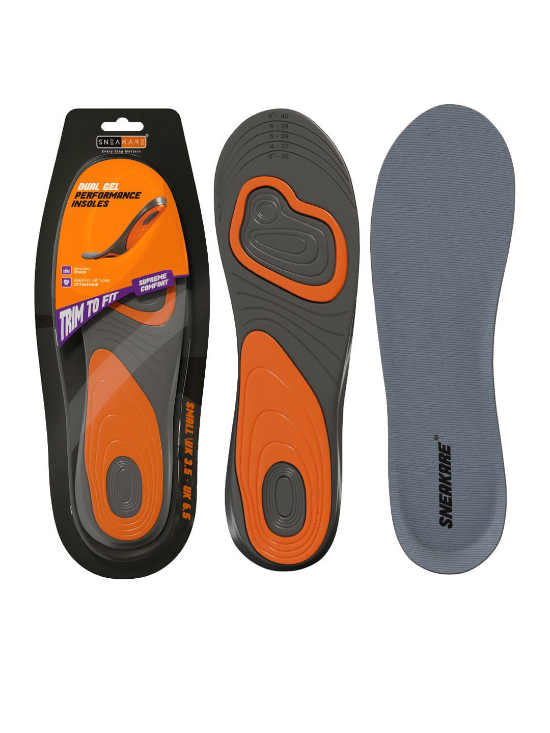 SNEAKARE Shoe Insole Small