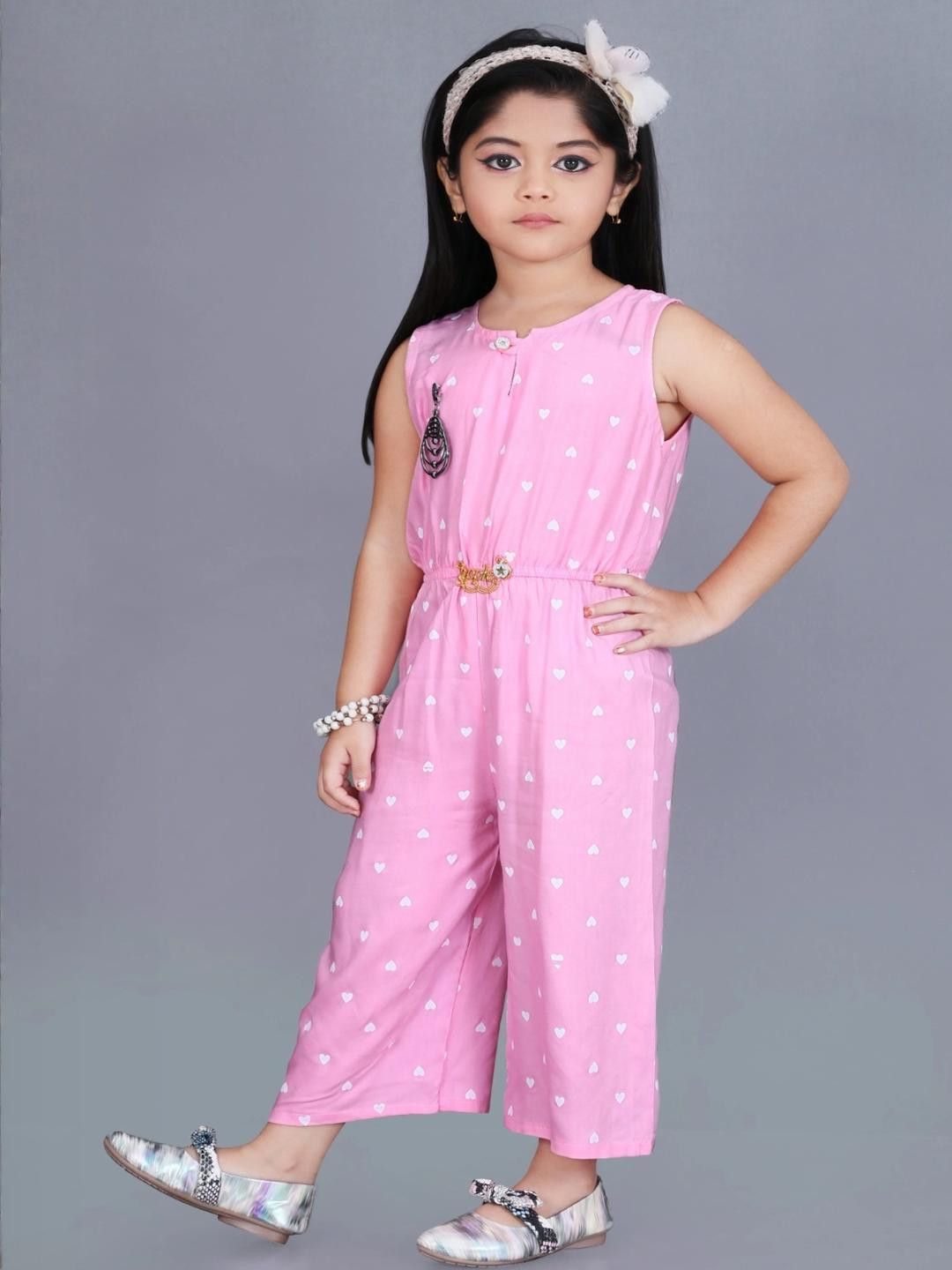 cutexii fashion Girls Printed Culotte Jumpsuit