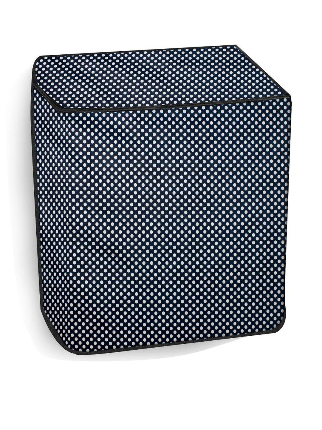 The Furnishing Tree Navy Blue PVC Washing Machine Covers