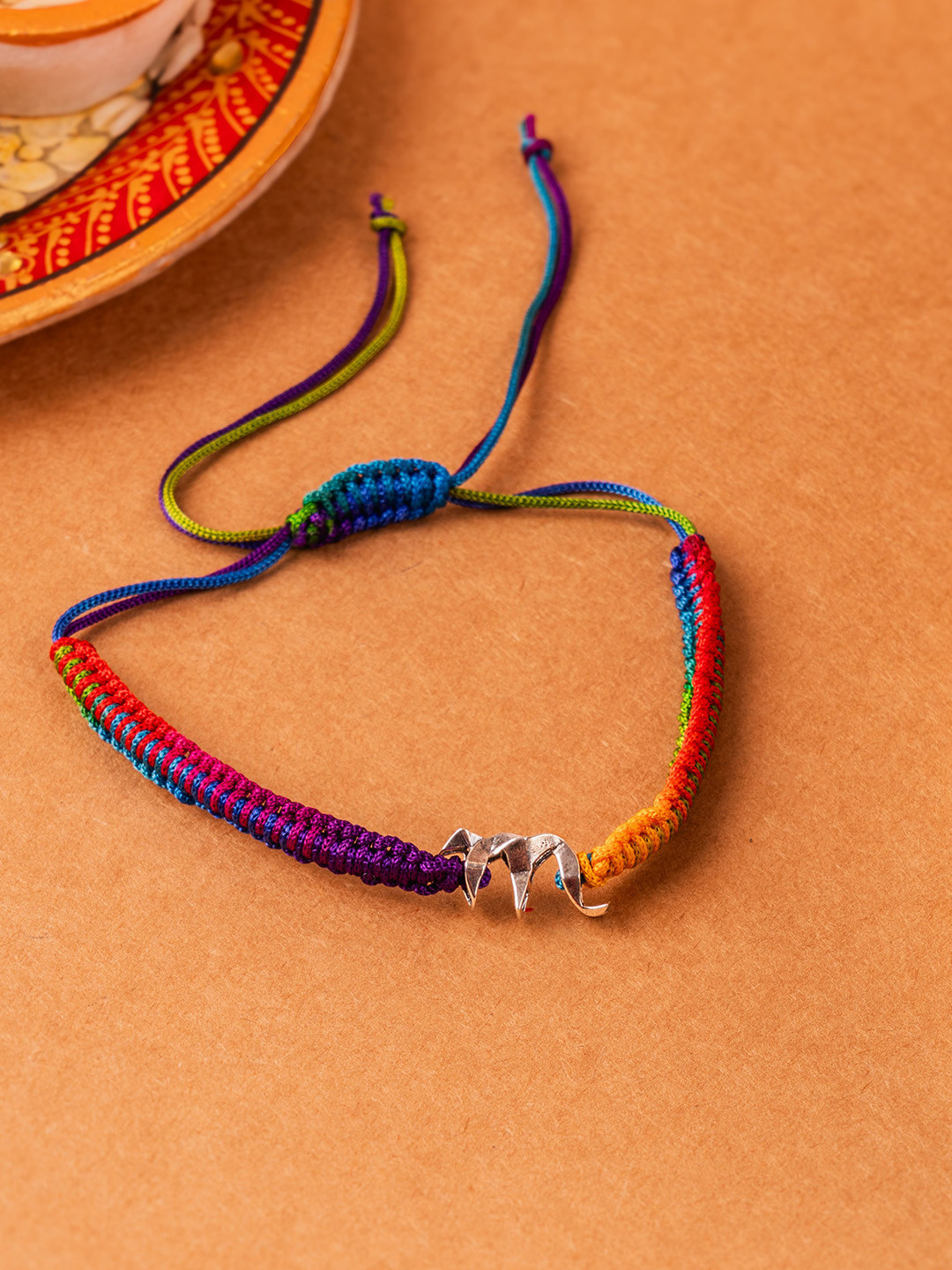 Kicky And Perky 925 Sterling Silver Scorpio Thread Rakhi