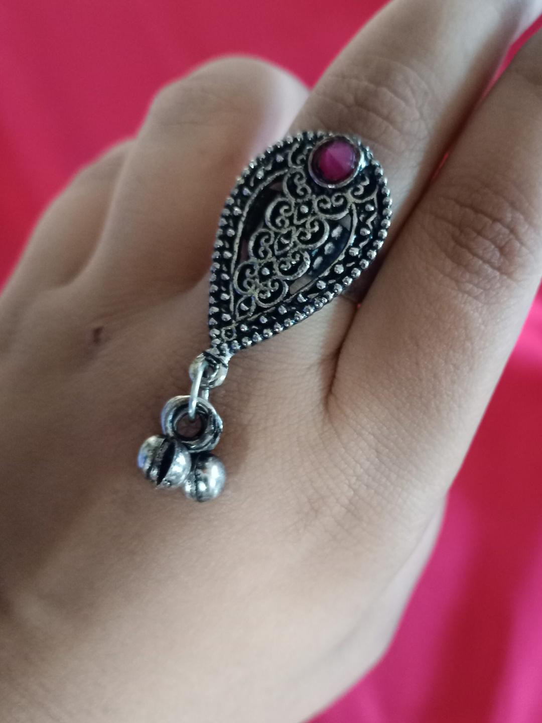 Bareilyy Women Pink Ring