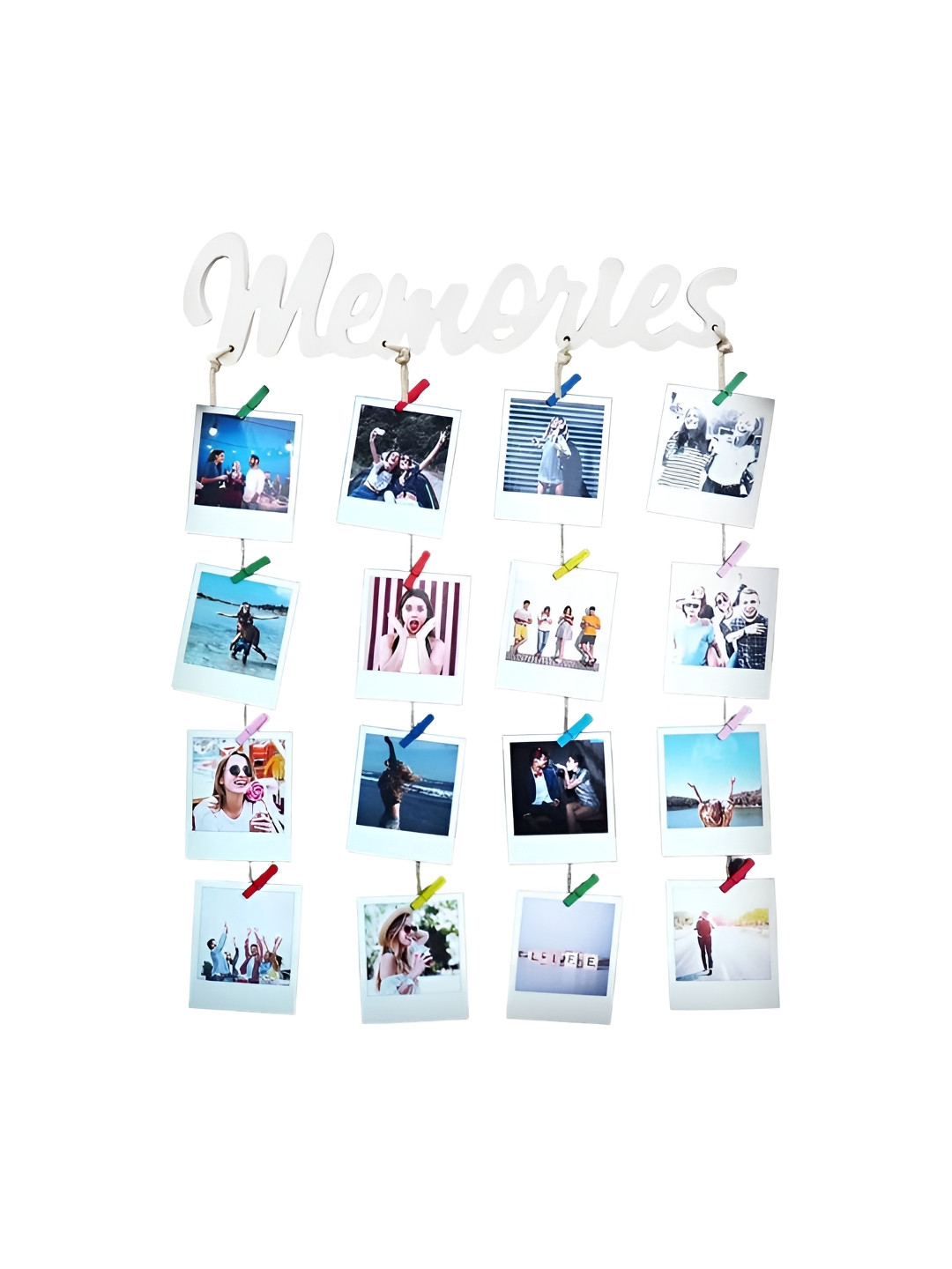 VAH Kya Bat Hai !! Memories Picture Frames Collage MDF Hall Wall Hangings-33.5In