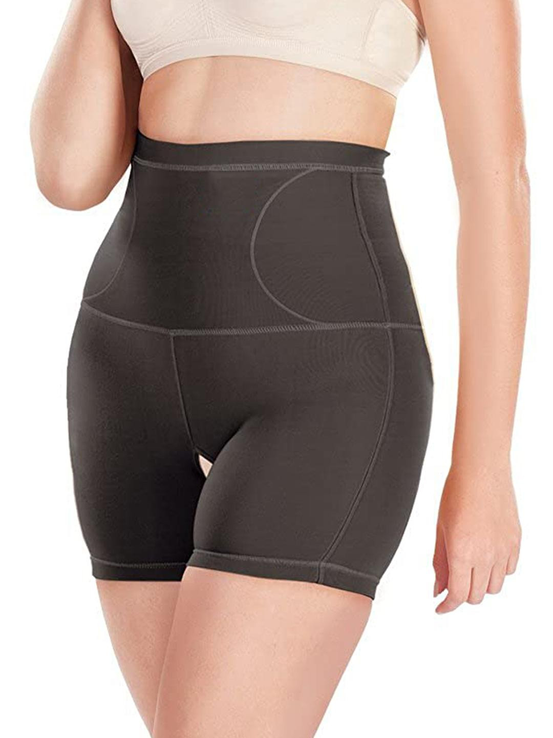 Veeva Beauty & Fashion Women High Waist Beige Tummy & Thigh shapewear