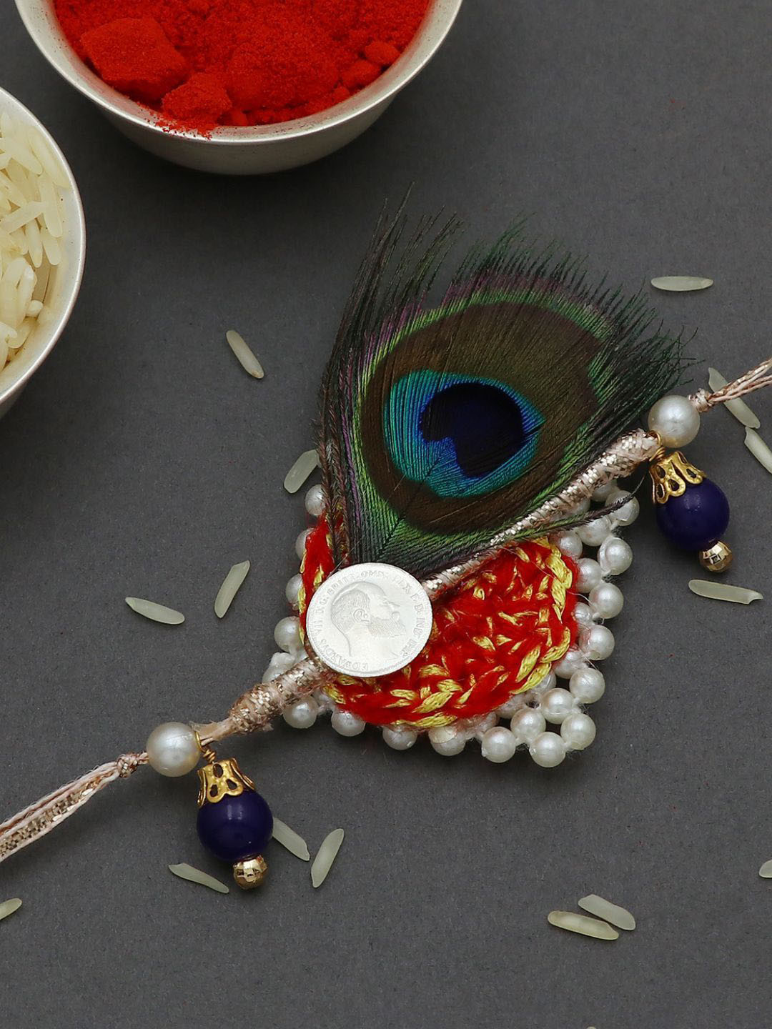 VIRAASI 2-Pcs Chocolate Gifts With Rakhi