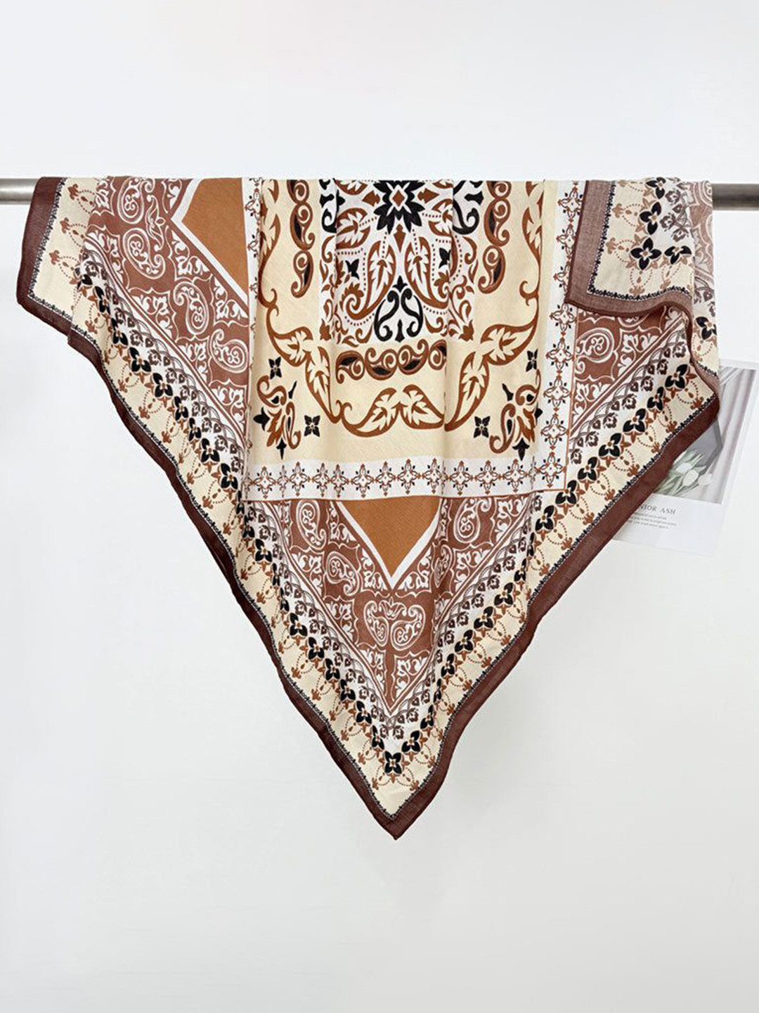 QUECY Women Paisley Print Scarf