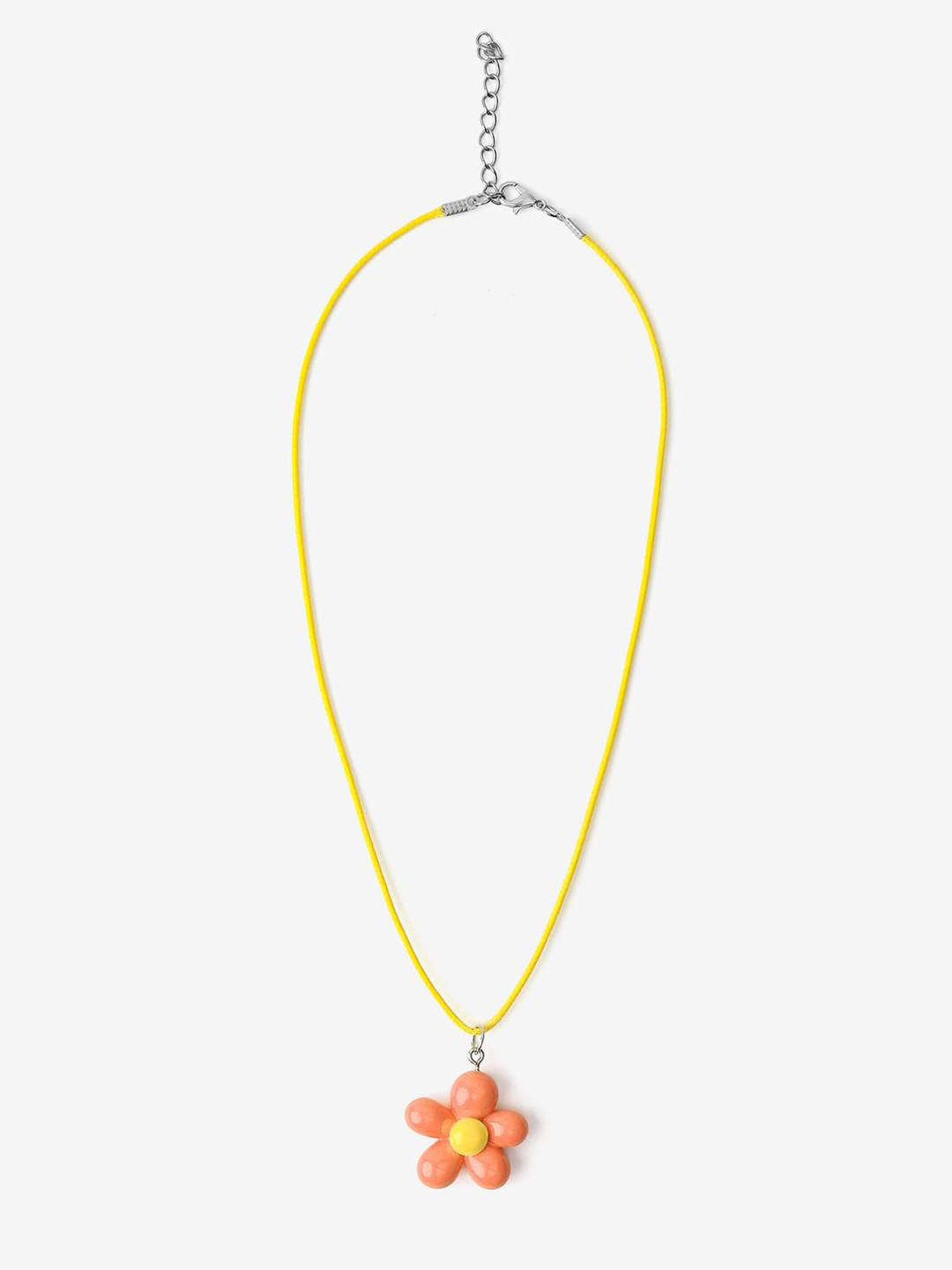 Beau Design Floral Pendant With Chain